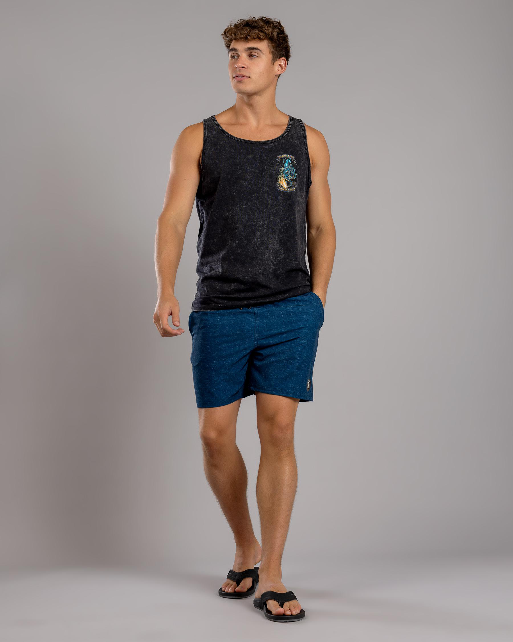 Formal Elastic Waist Shorts