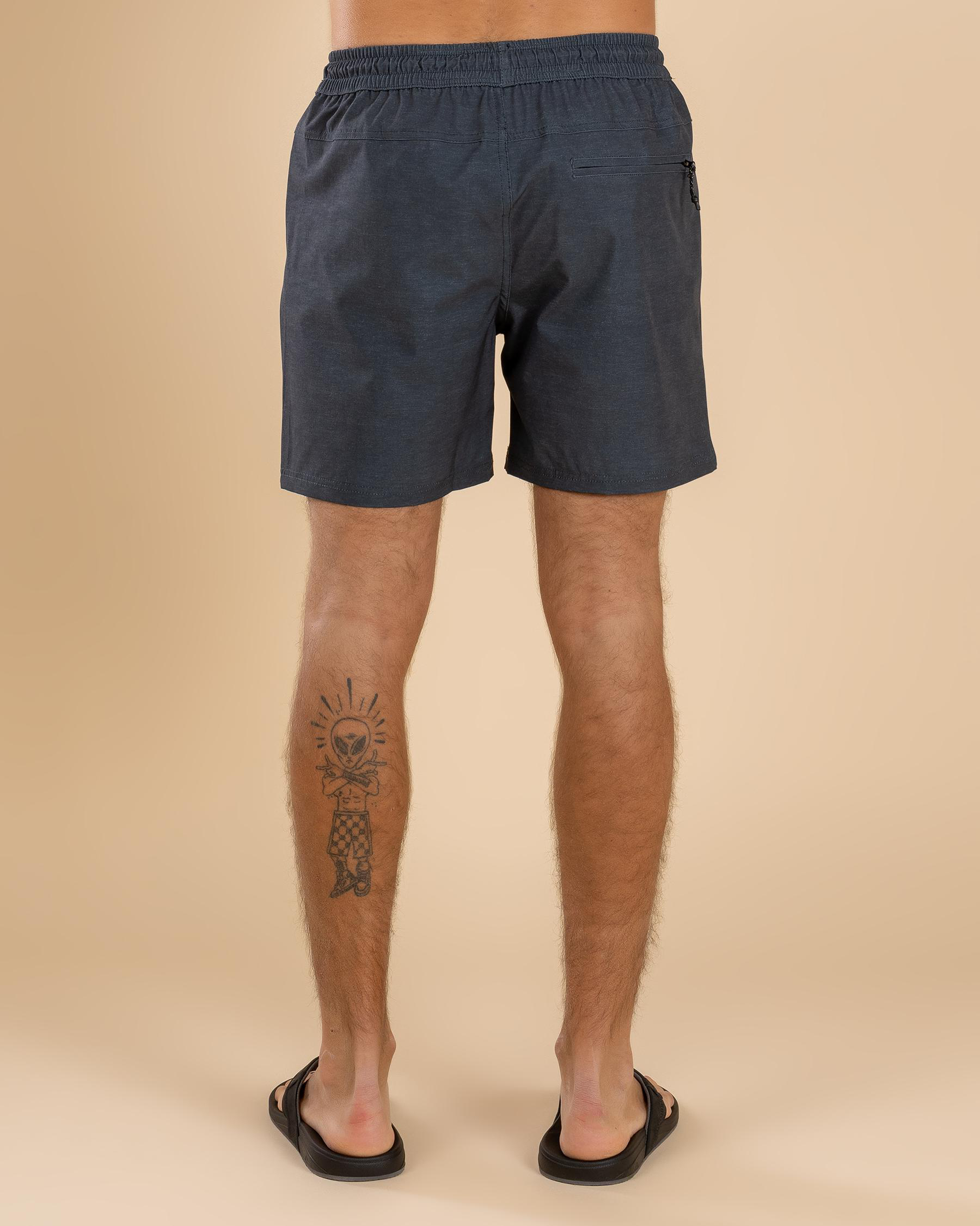 Formal Elastic Waist Shorts