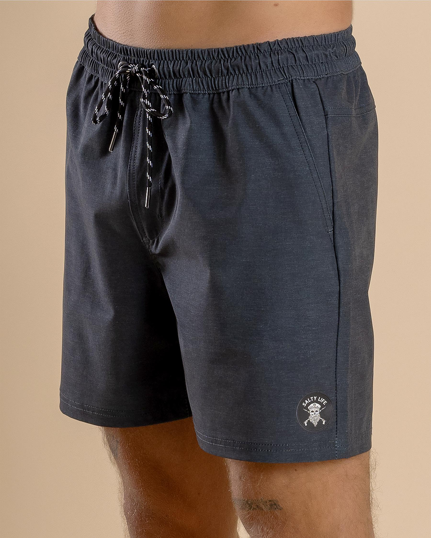 Formal Elastic Waist Shorts
