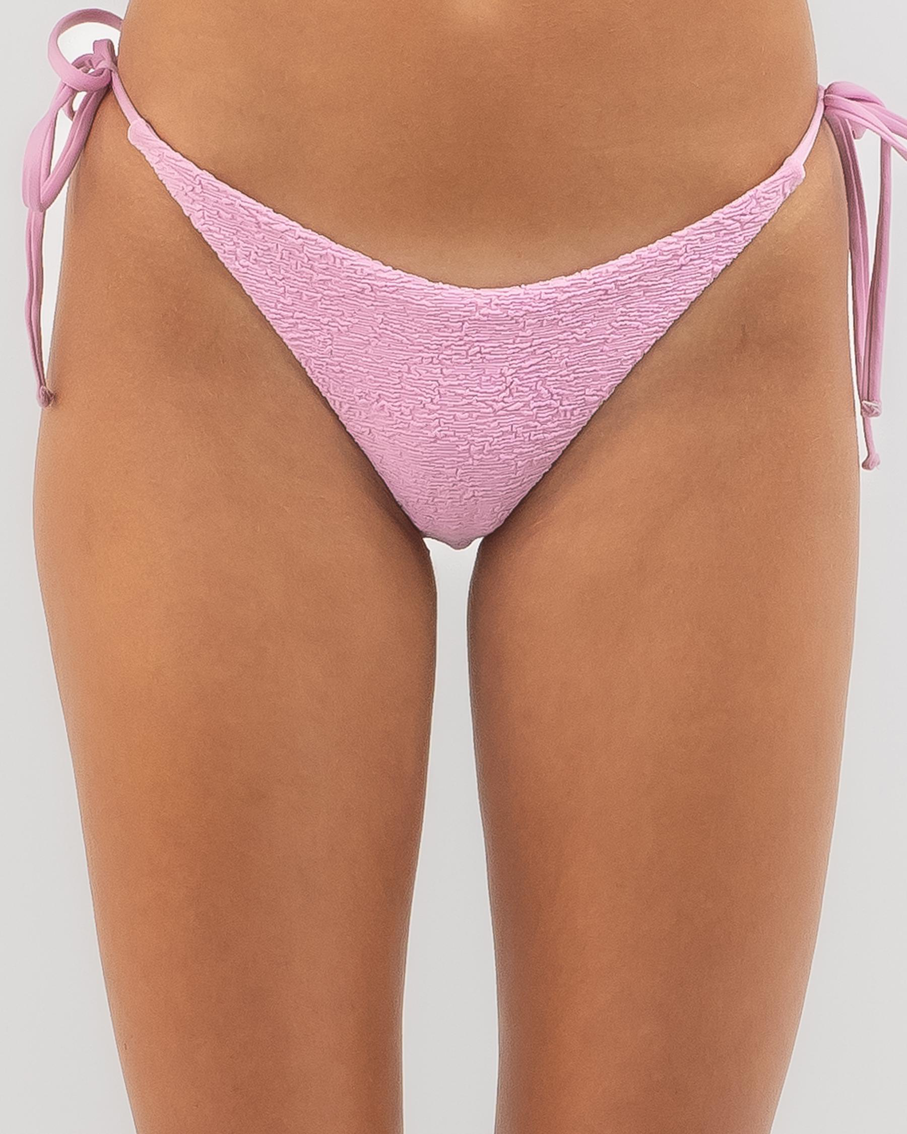 Sandalwood Midi Side Tie Bikini Bottom