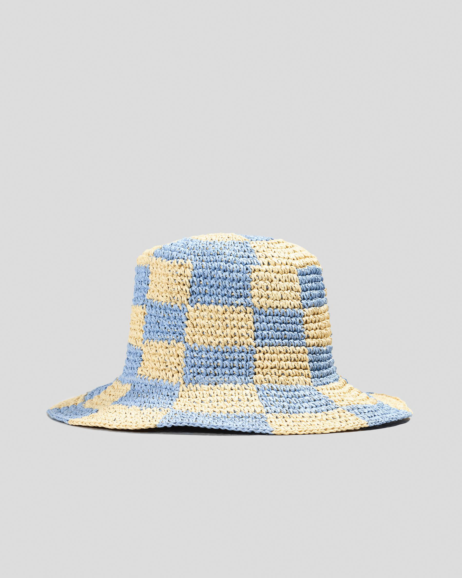 Ariel Straw Bucket Hat