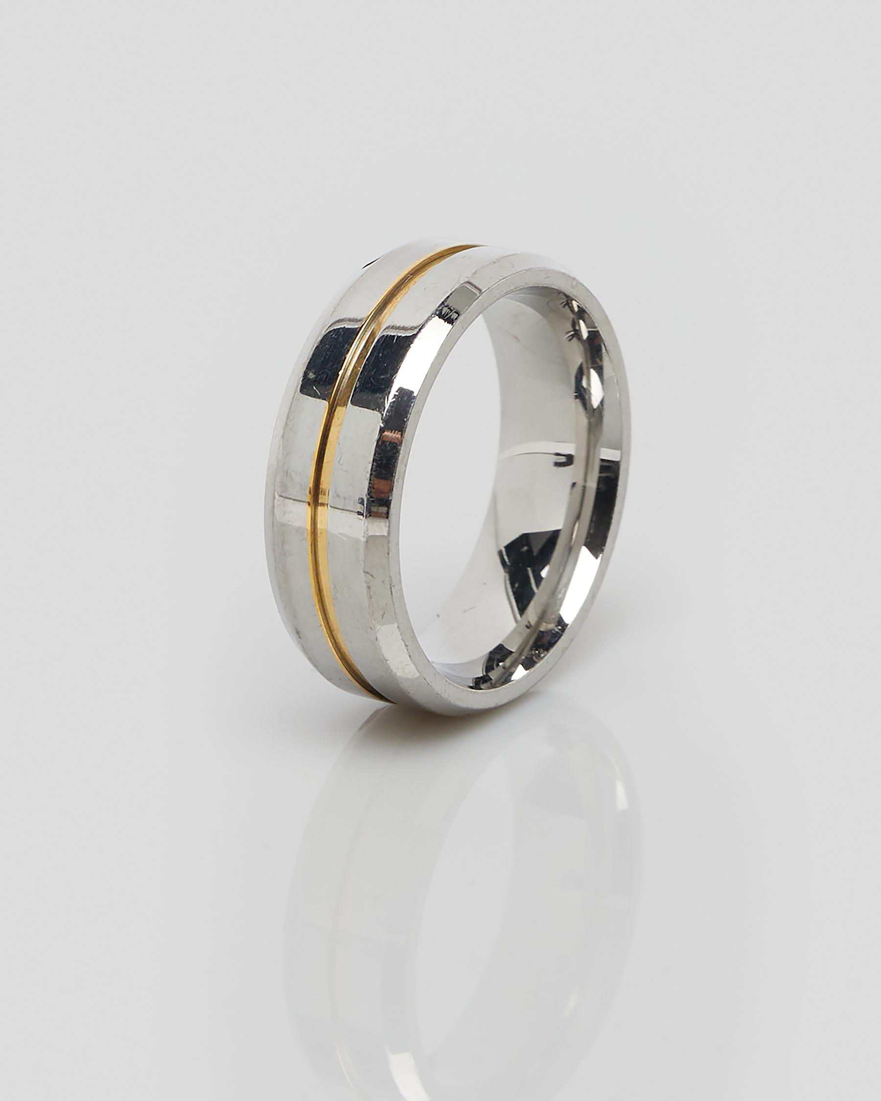 Gold Inlay Ring