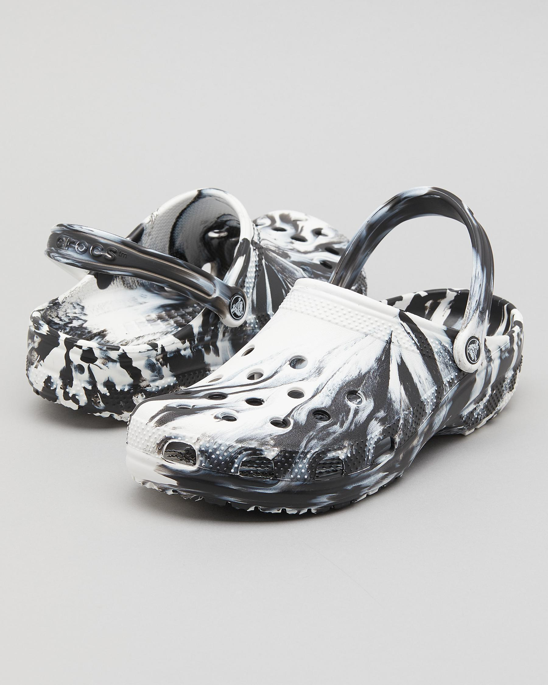 Classic Marbled Clogs