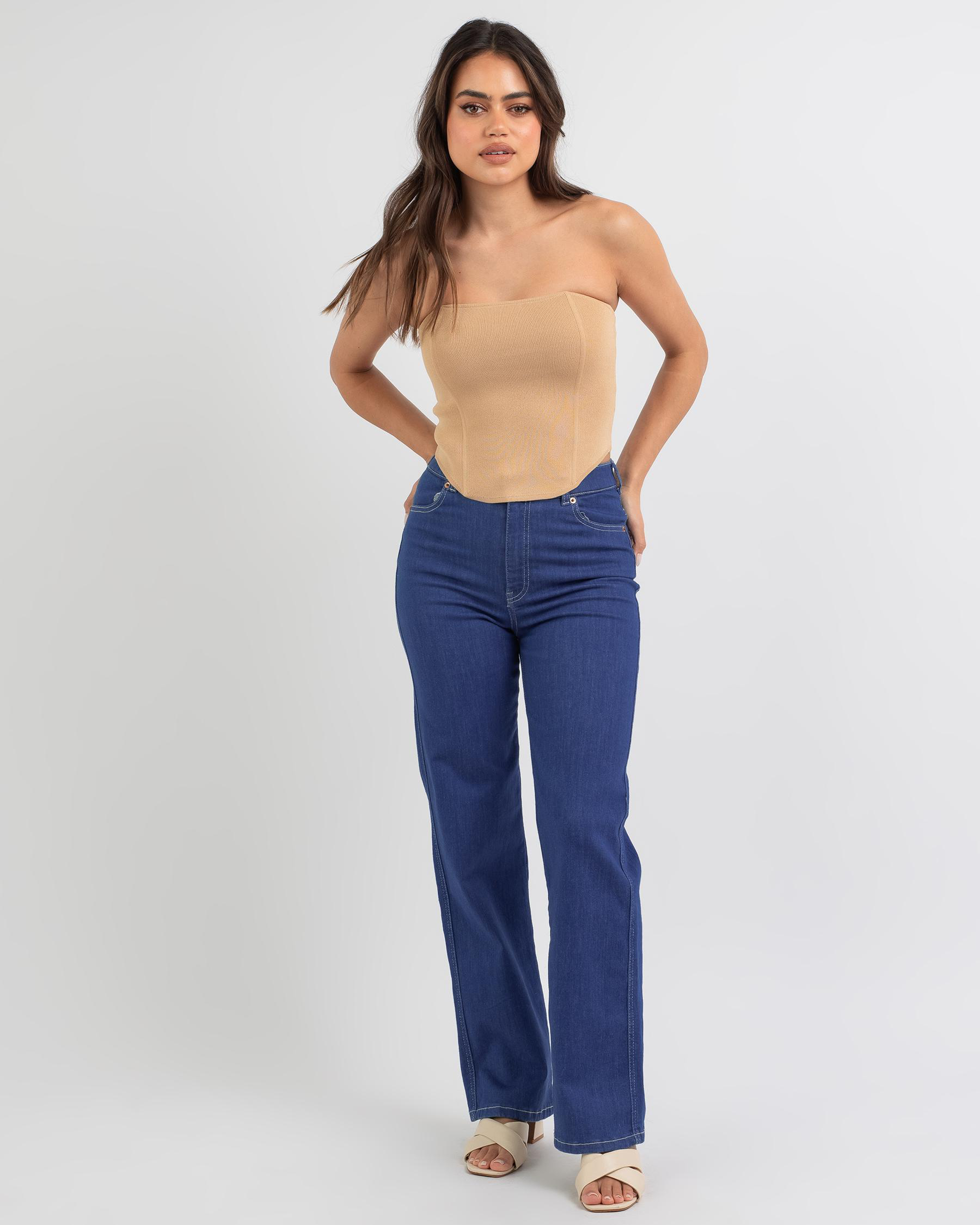 Lopez Sparkle Corset Top