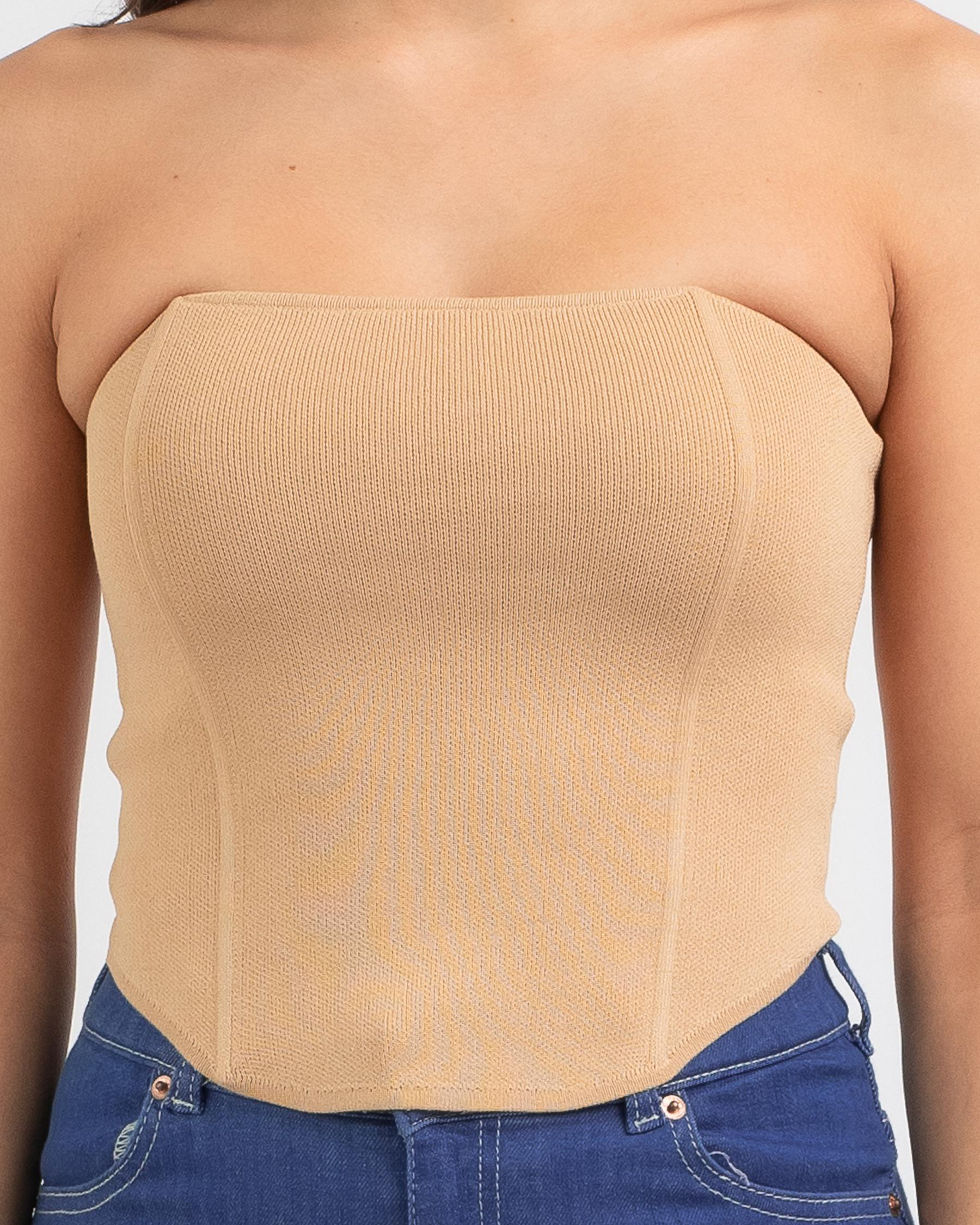 Lopez Sparkle Corset Top