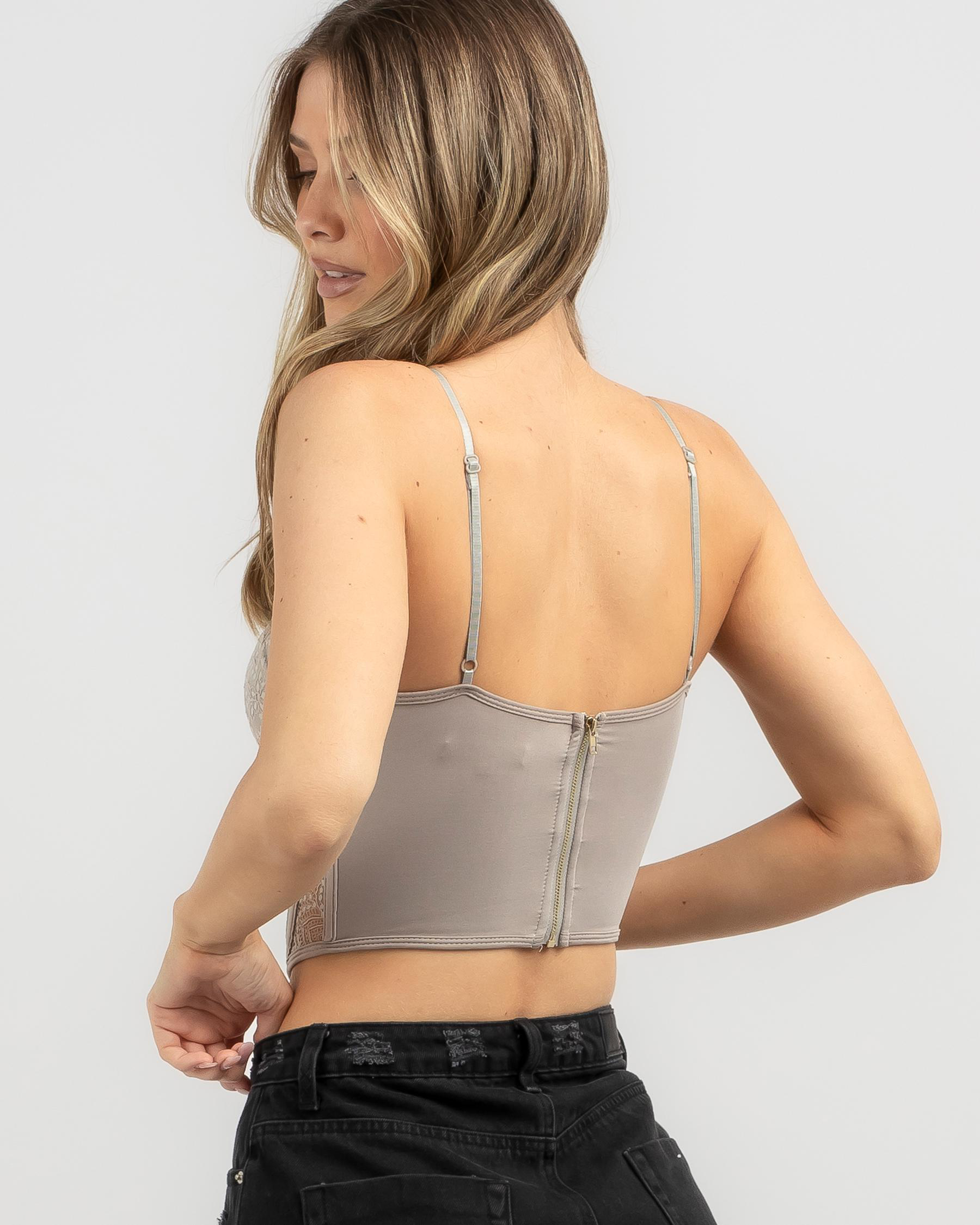 Waldorf Lace Corset Top