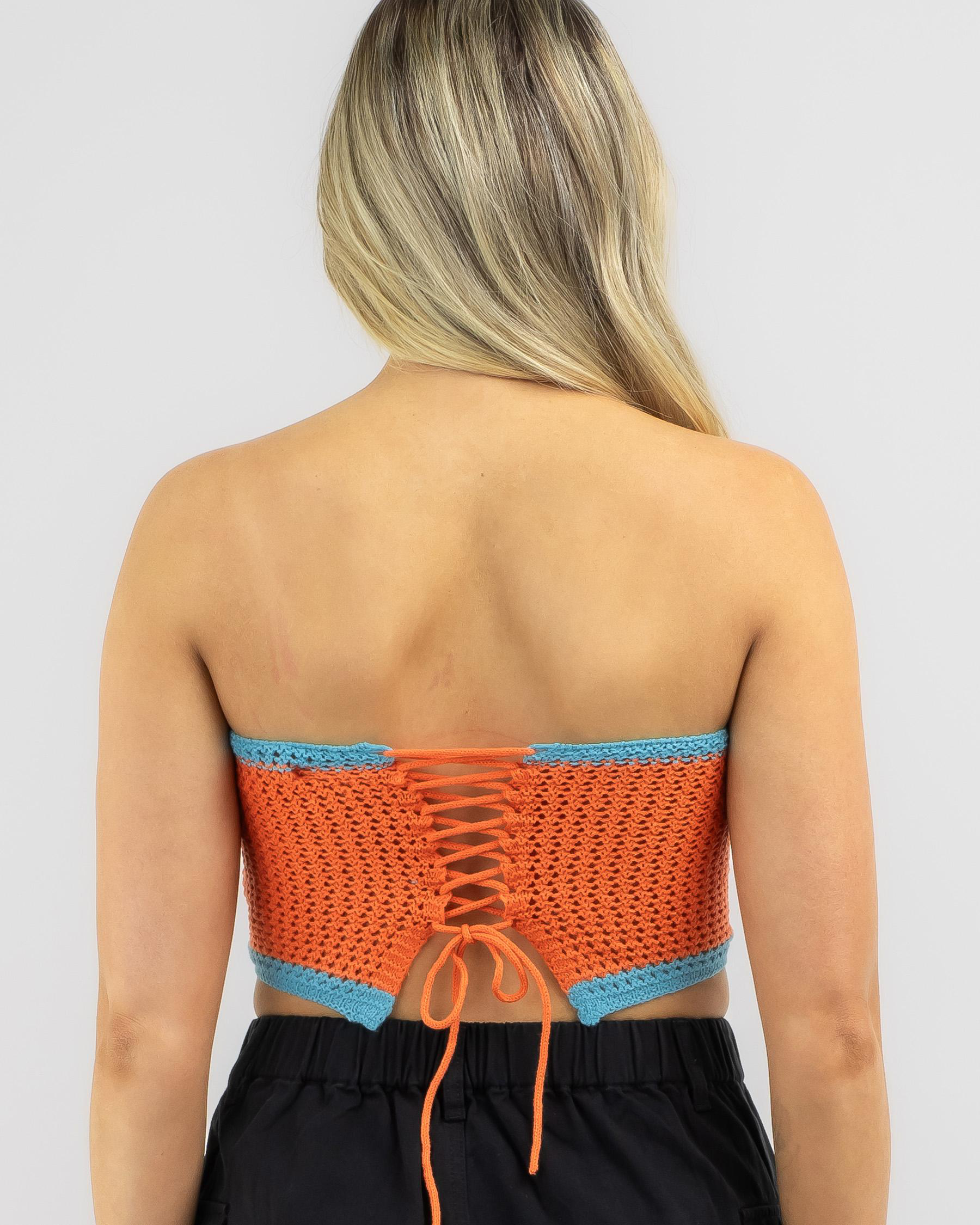 Ariel Crochet Tube Top