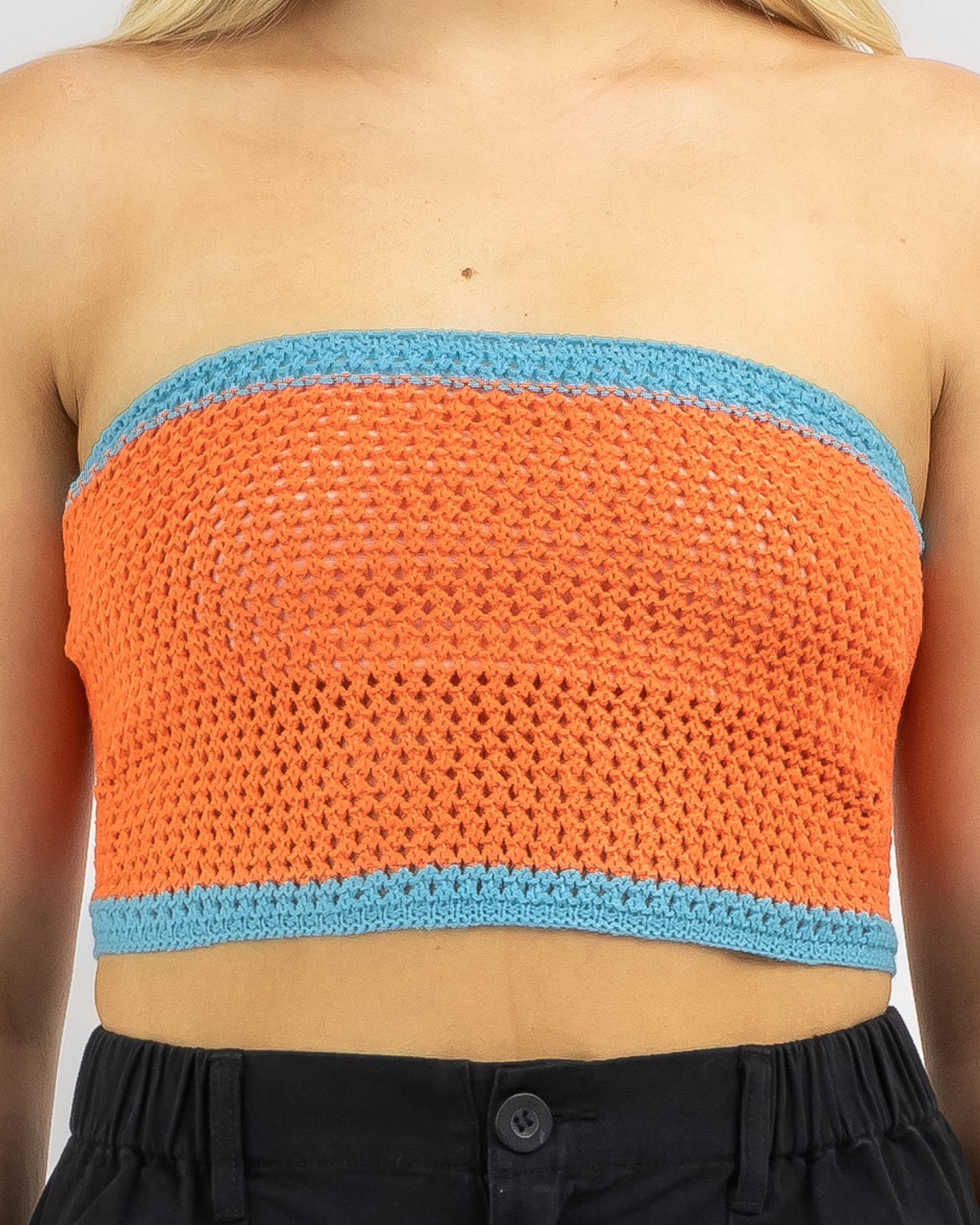 Ariel Crochet Tube Top