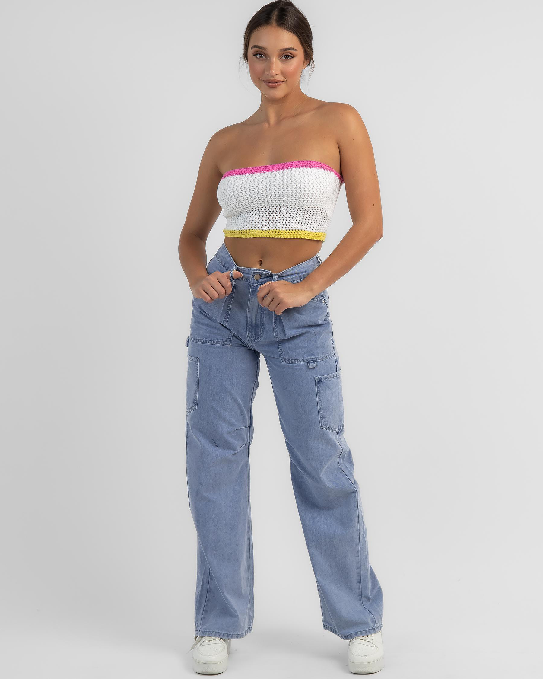 Ariel Crochet Tube Top