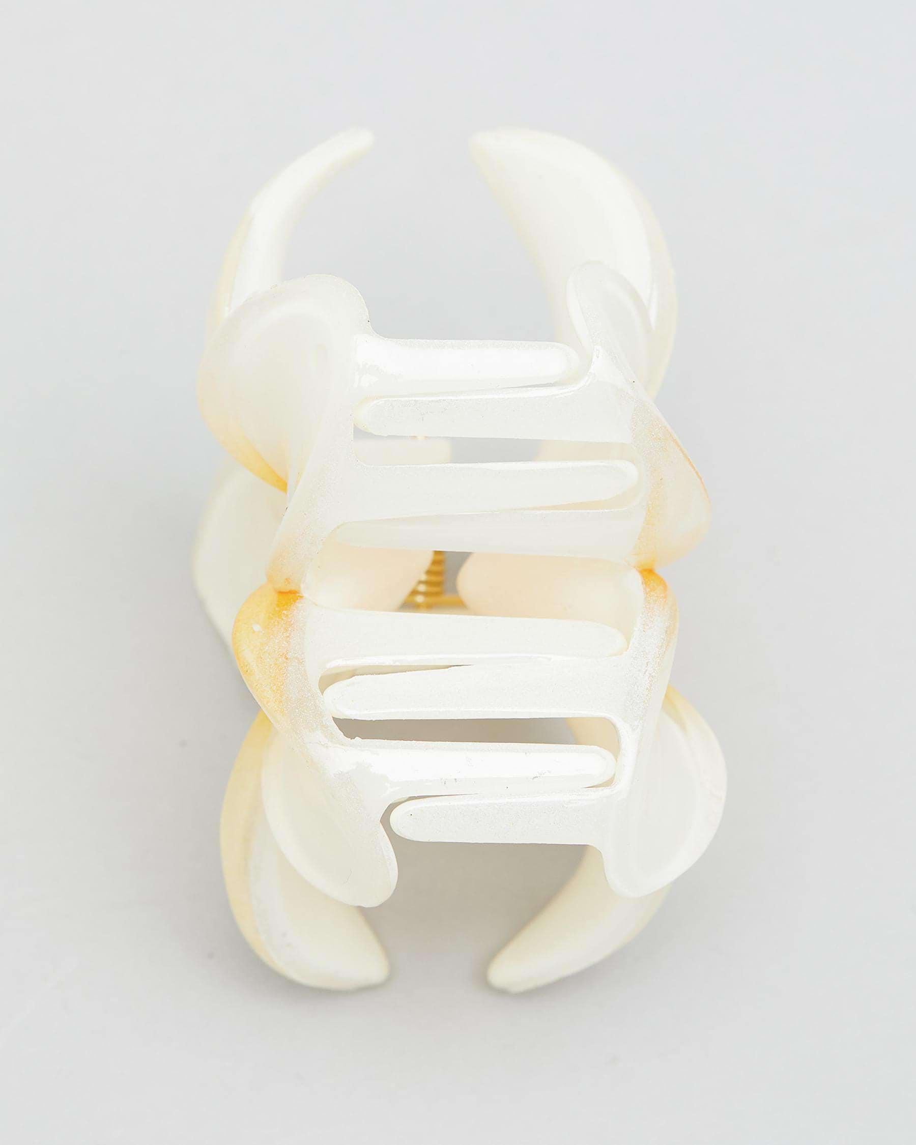 Frangipani Hair Claw Clip