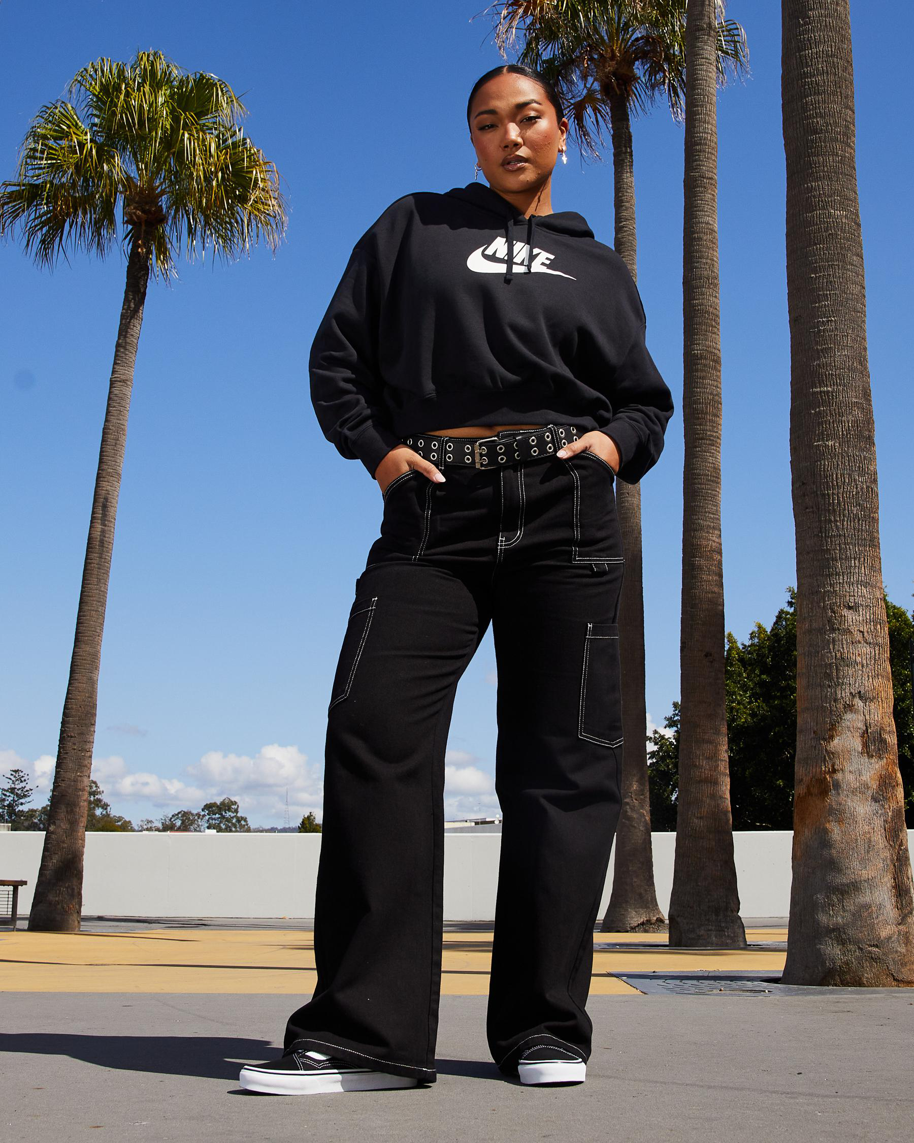 Sportswear Club Cropped Hoodie