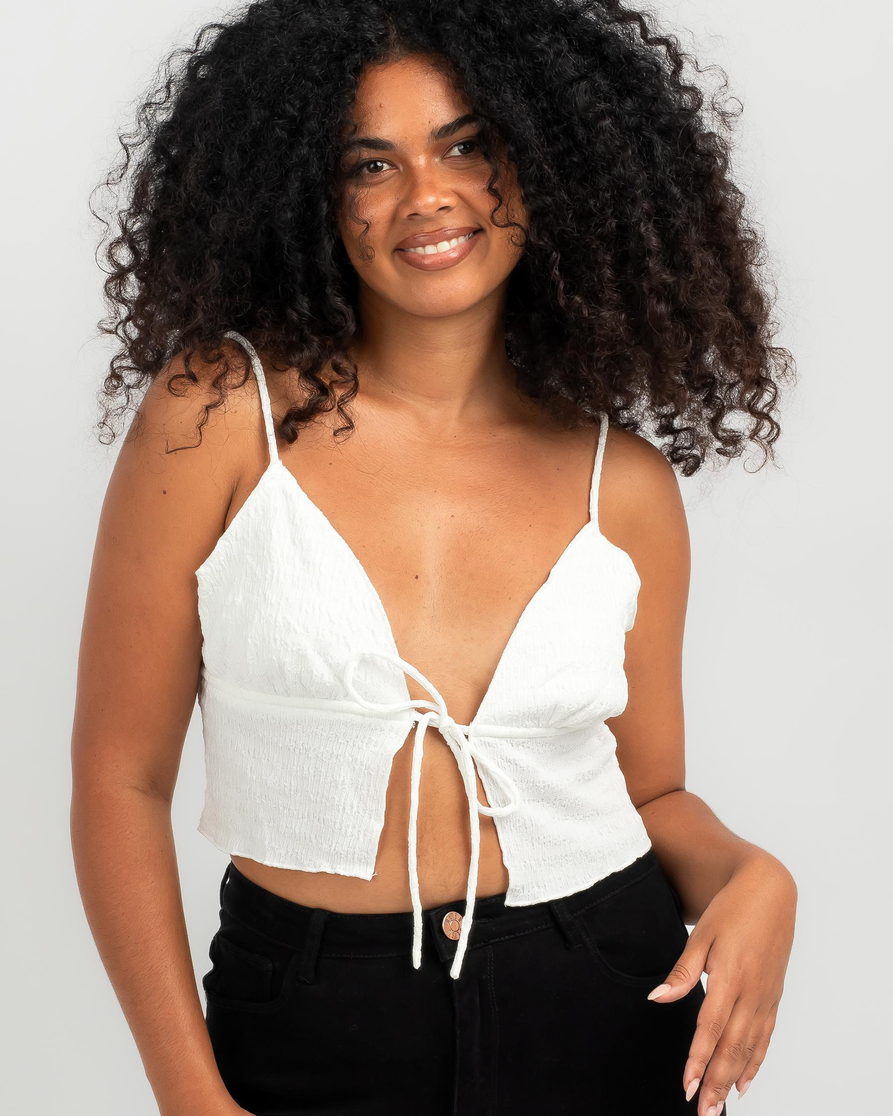 Willow Tie Up Cami Top