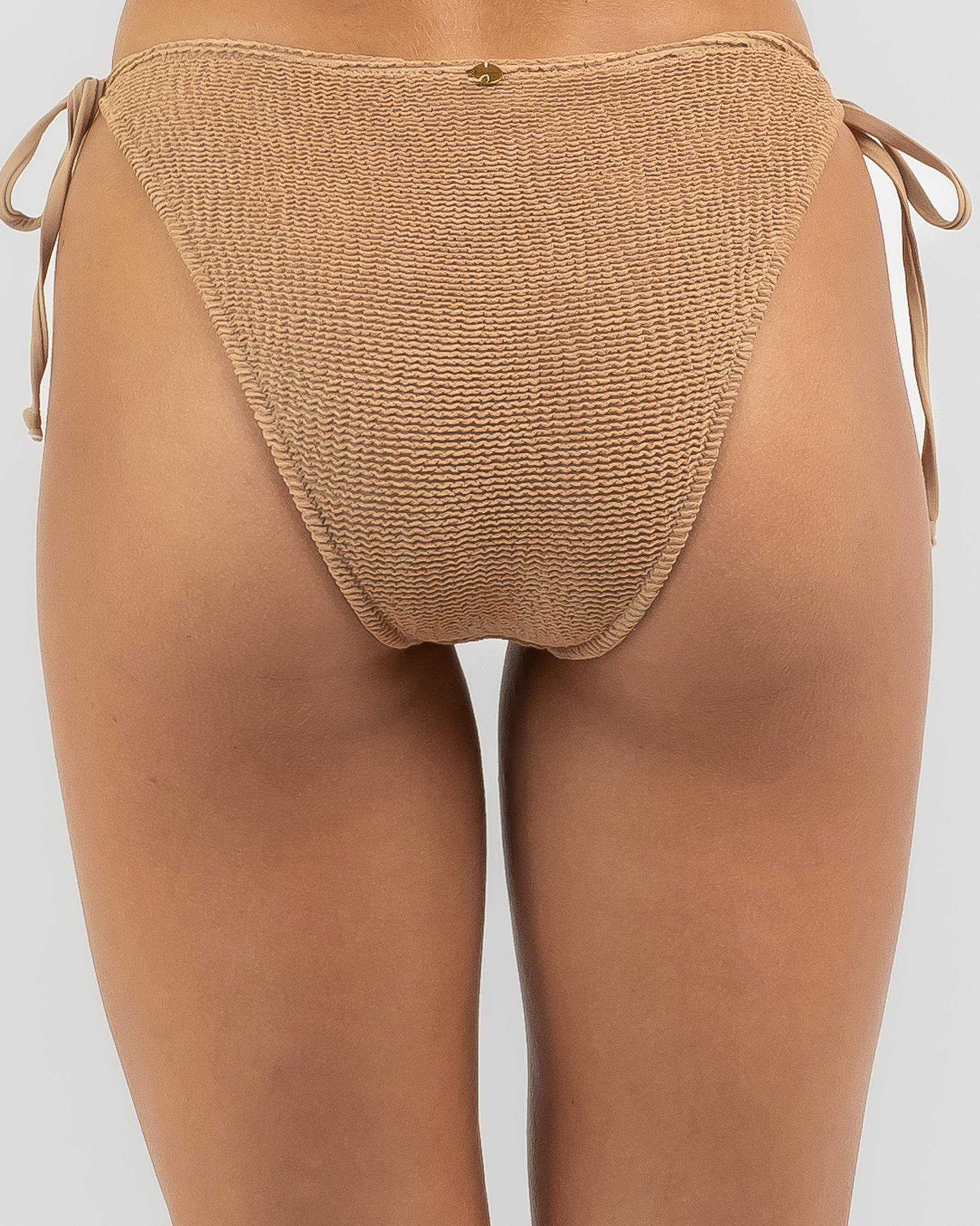 Meredith Scrunch Tie Side Bikini Bottom