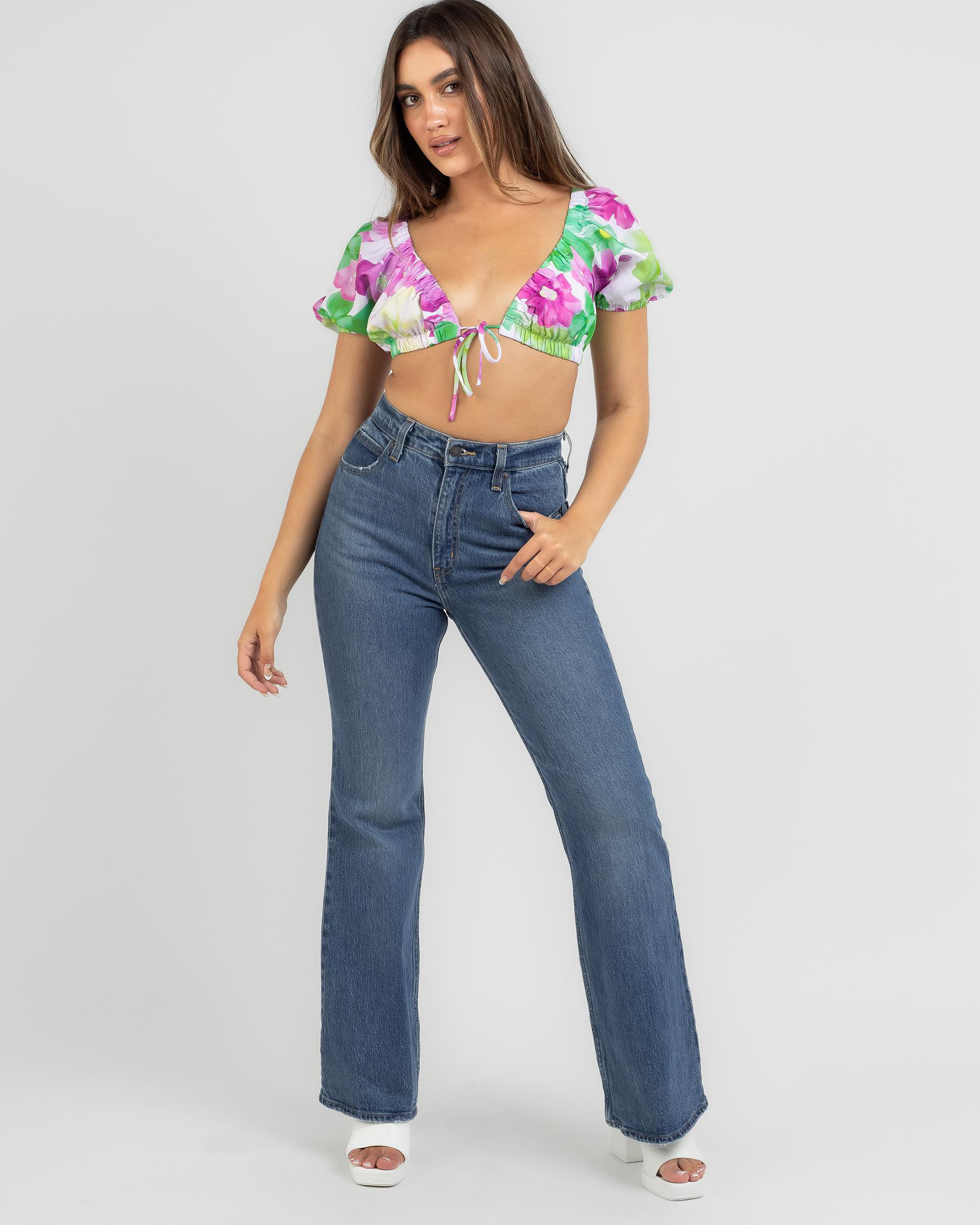 Jeanne Tie Up Top