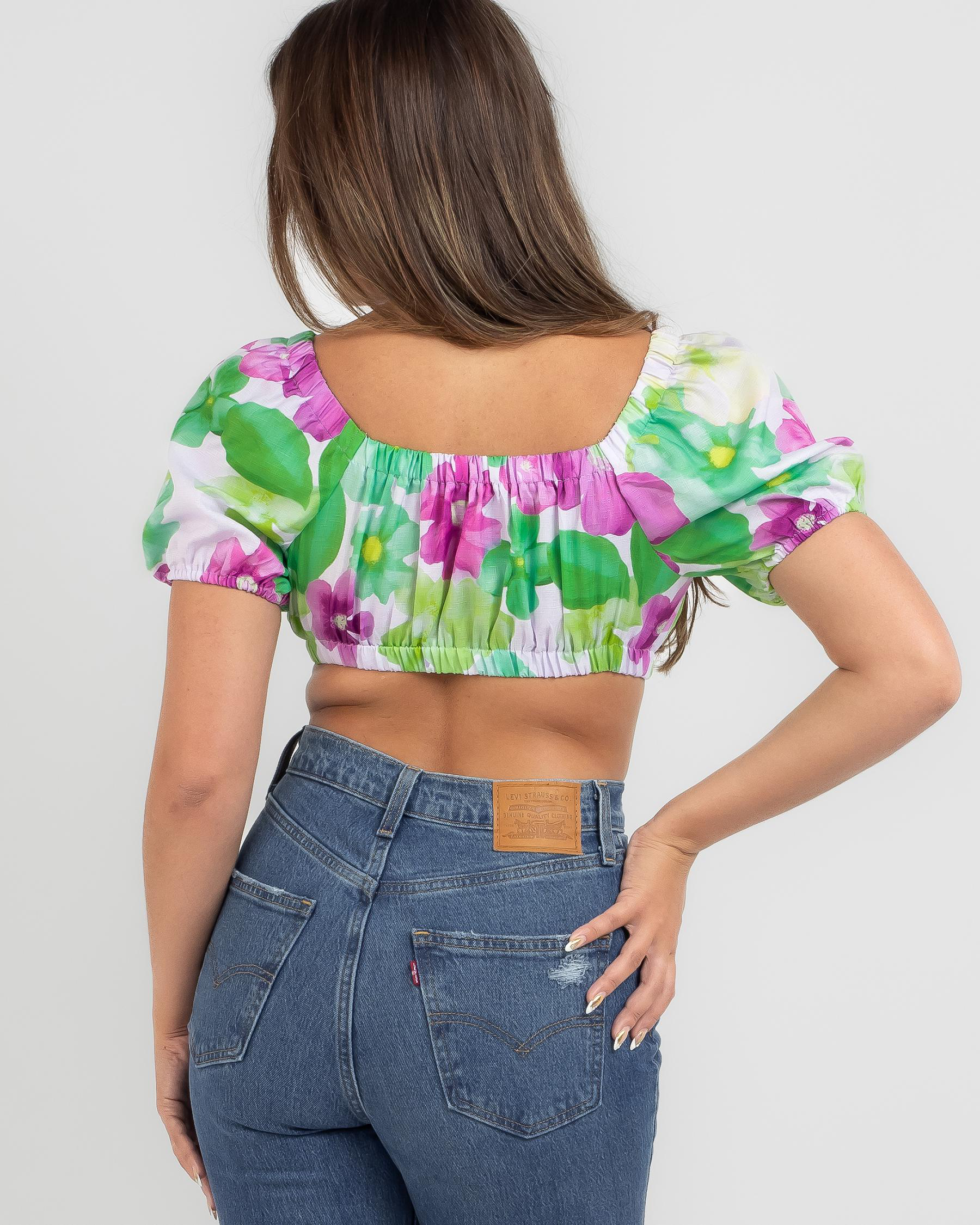 Jeanne Tie Up Top
