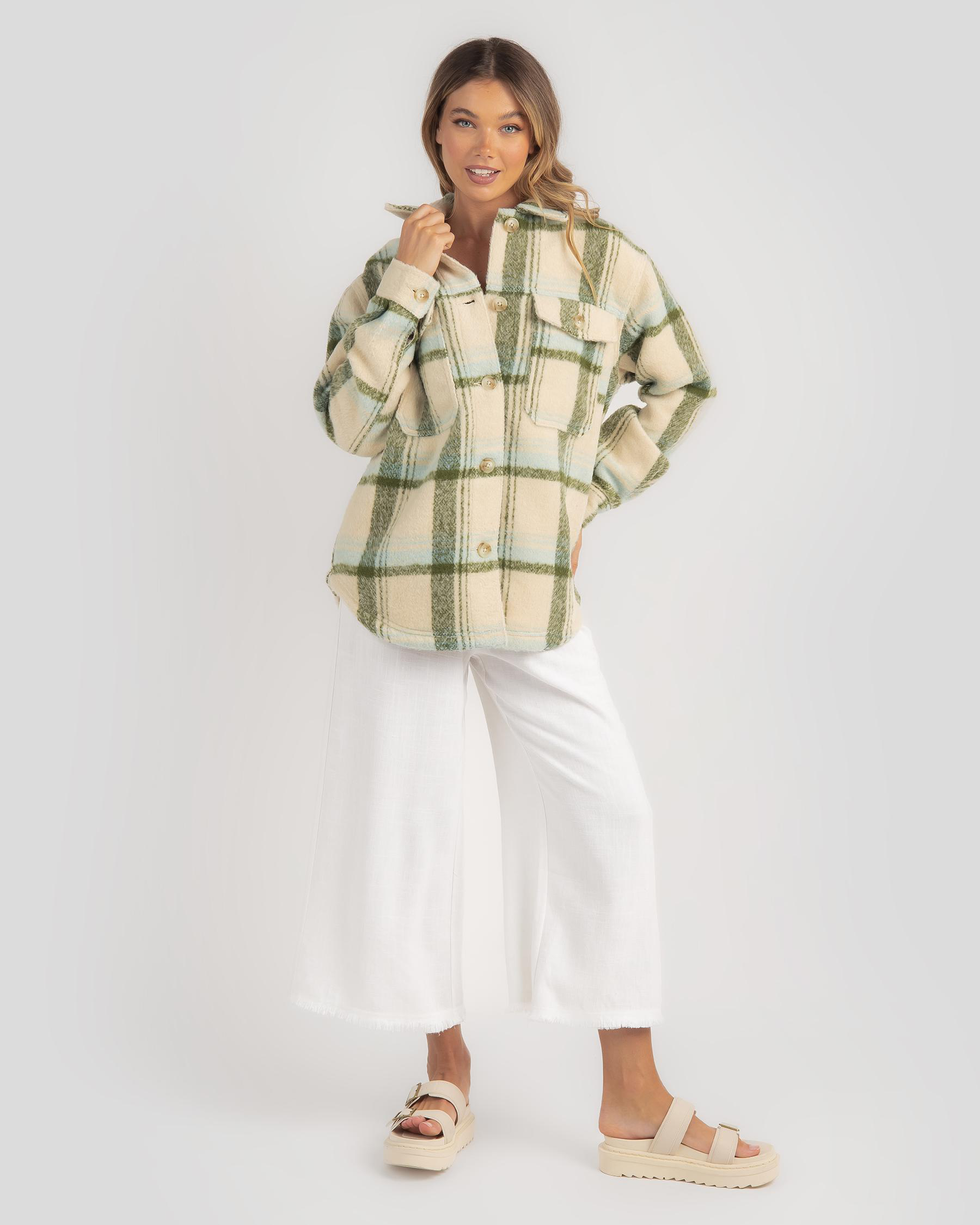 Valley Plaid Shacket