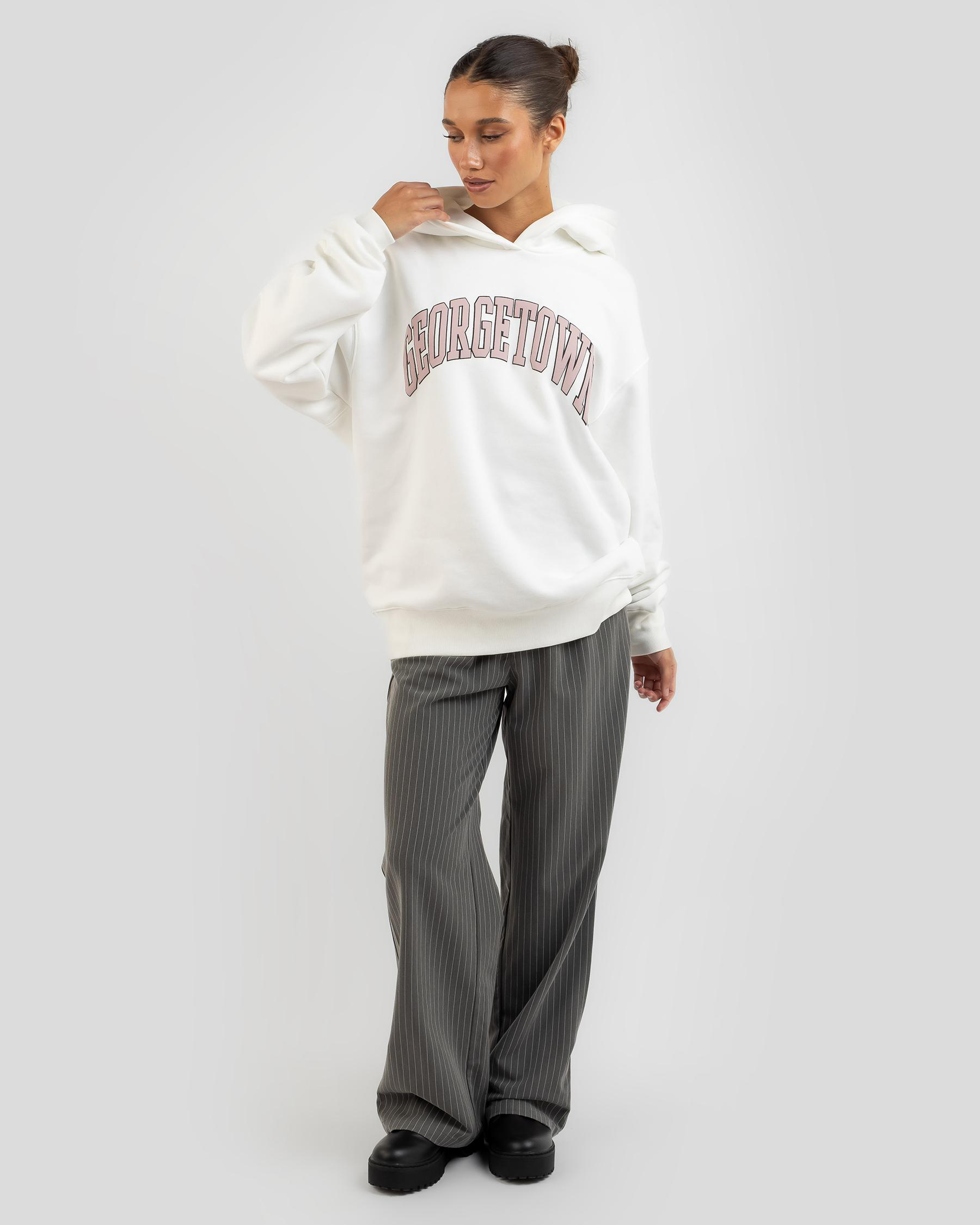 Georgetown Puff Print Hoodie