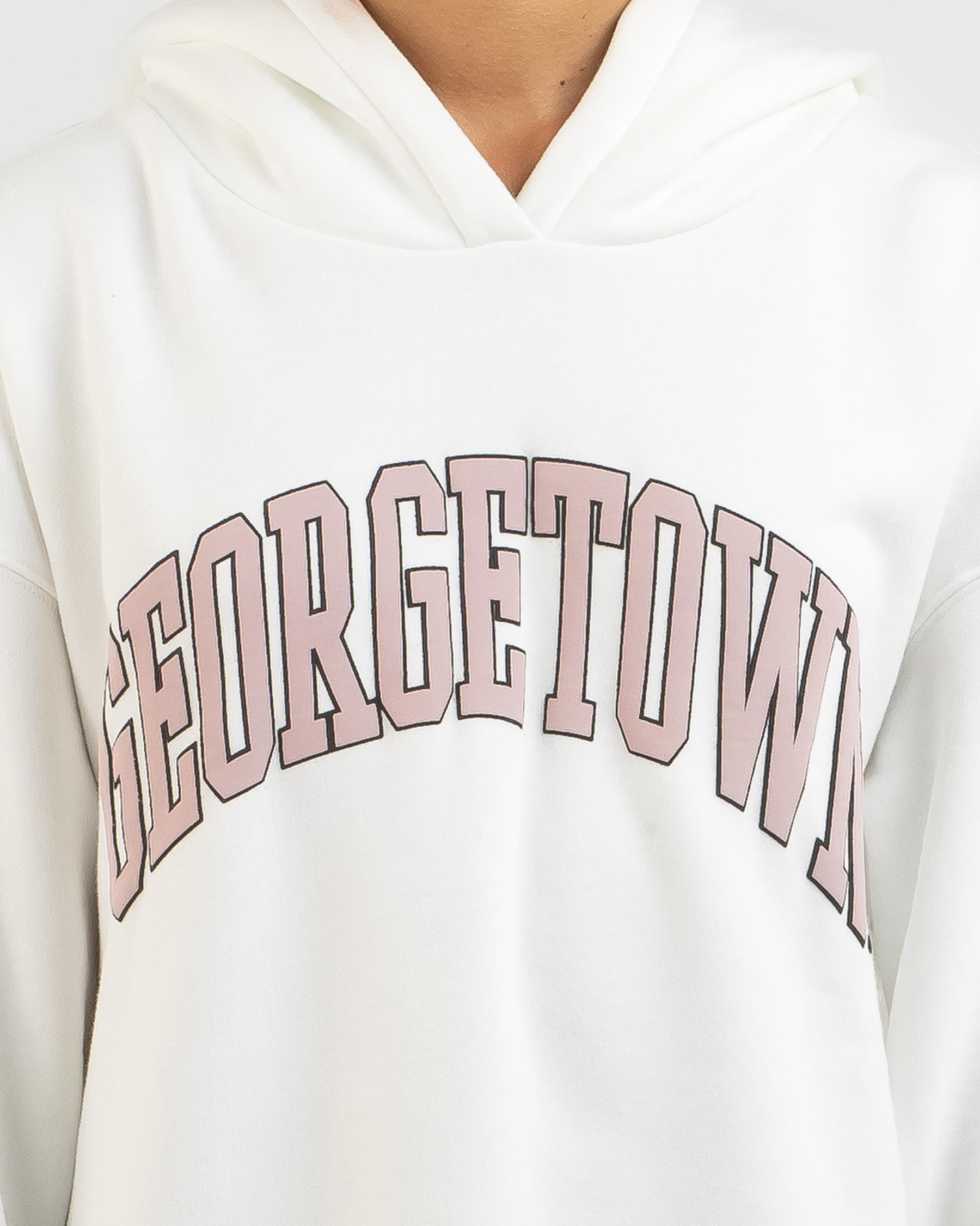 Georgetown Puff Print Hoodie