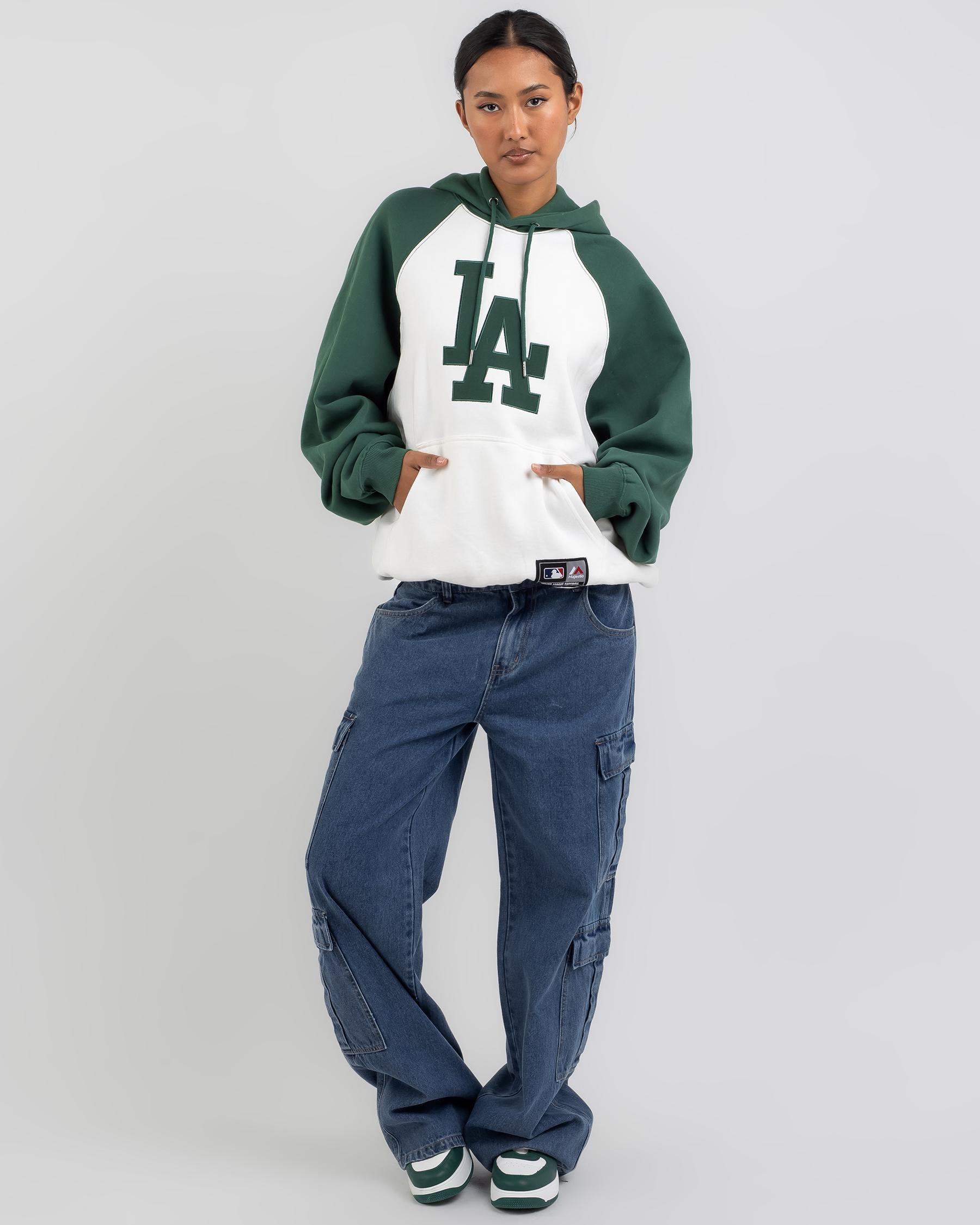 LA Contrast Raglan Hoodie