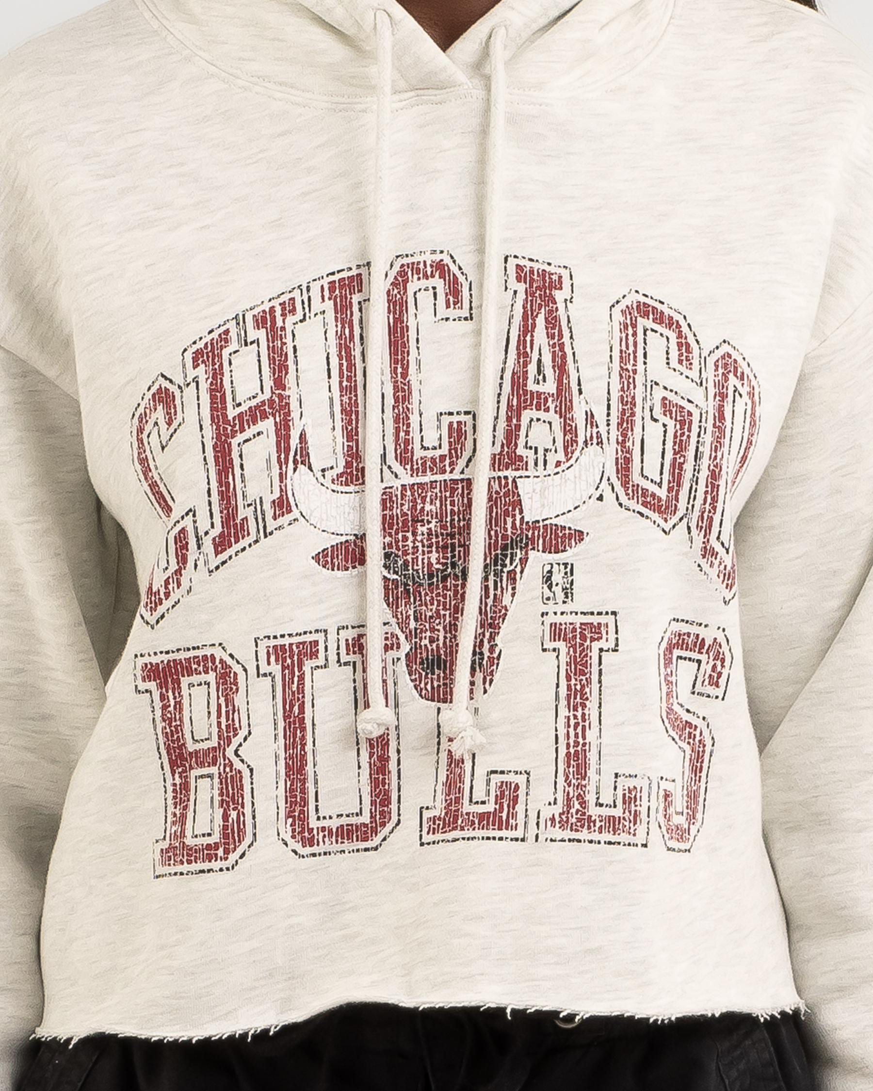 Arch Logo Crop Hoodie