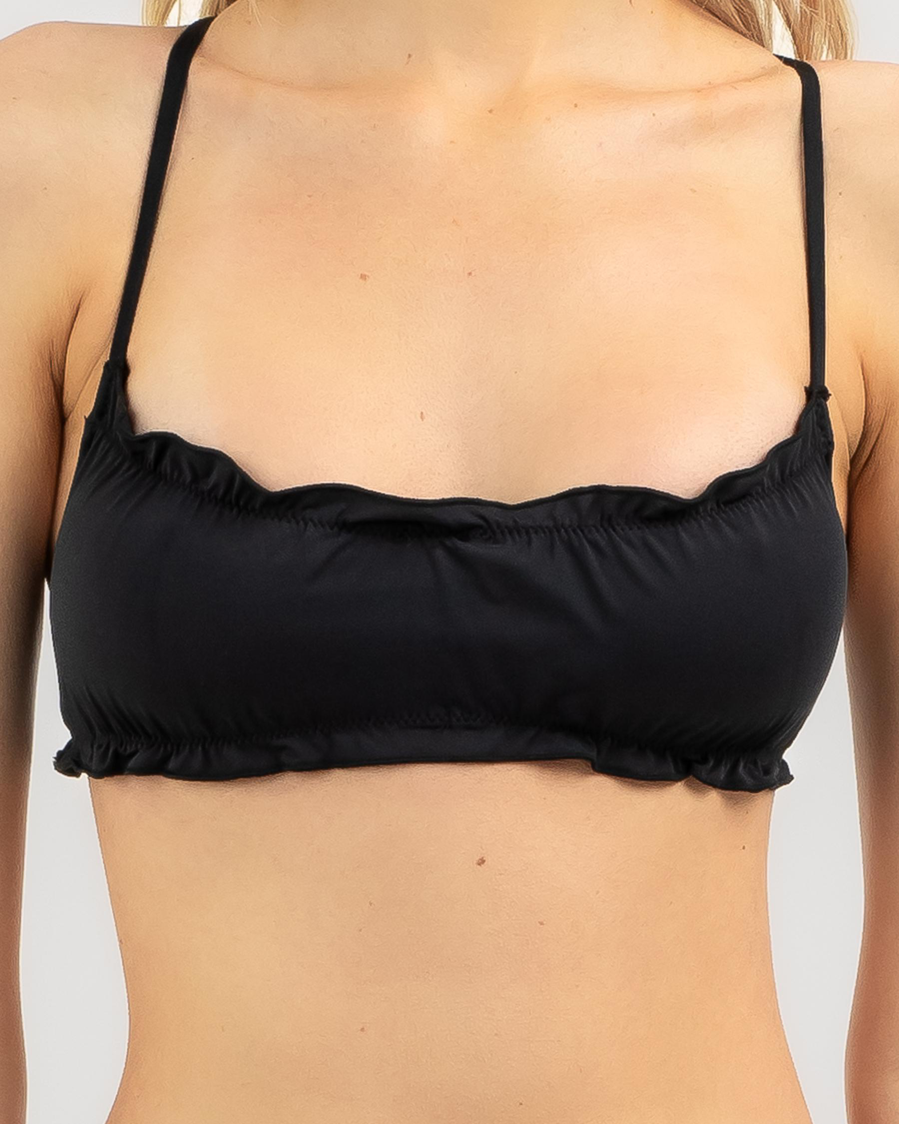 Swift Fluted Bralette Bikini Top