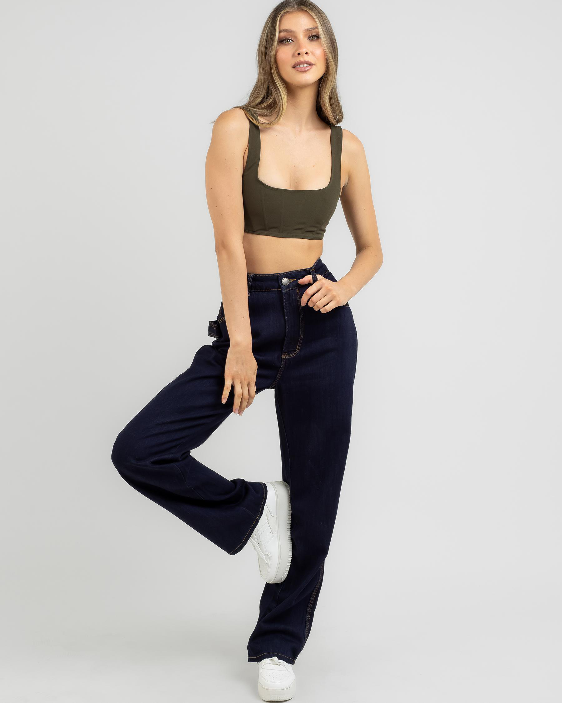 Thessy Corset Crop Top