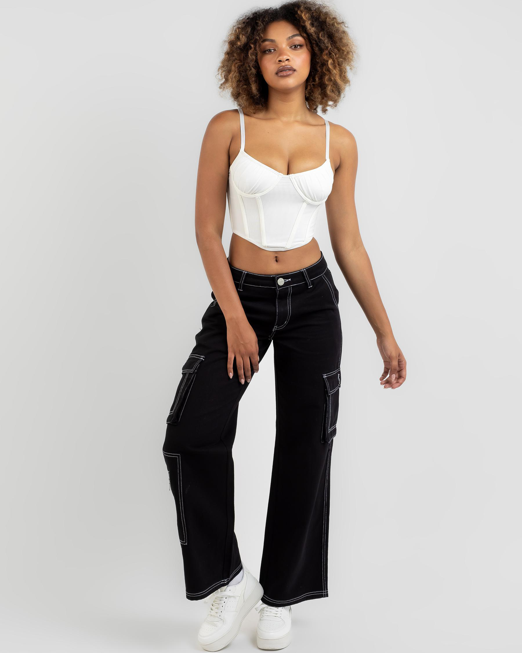 Saint Mesh Corset Top