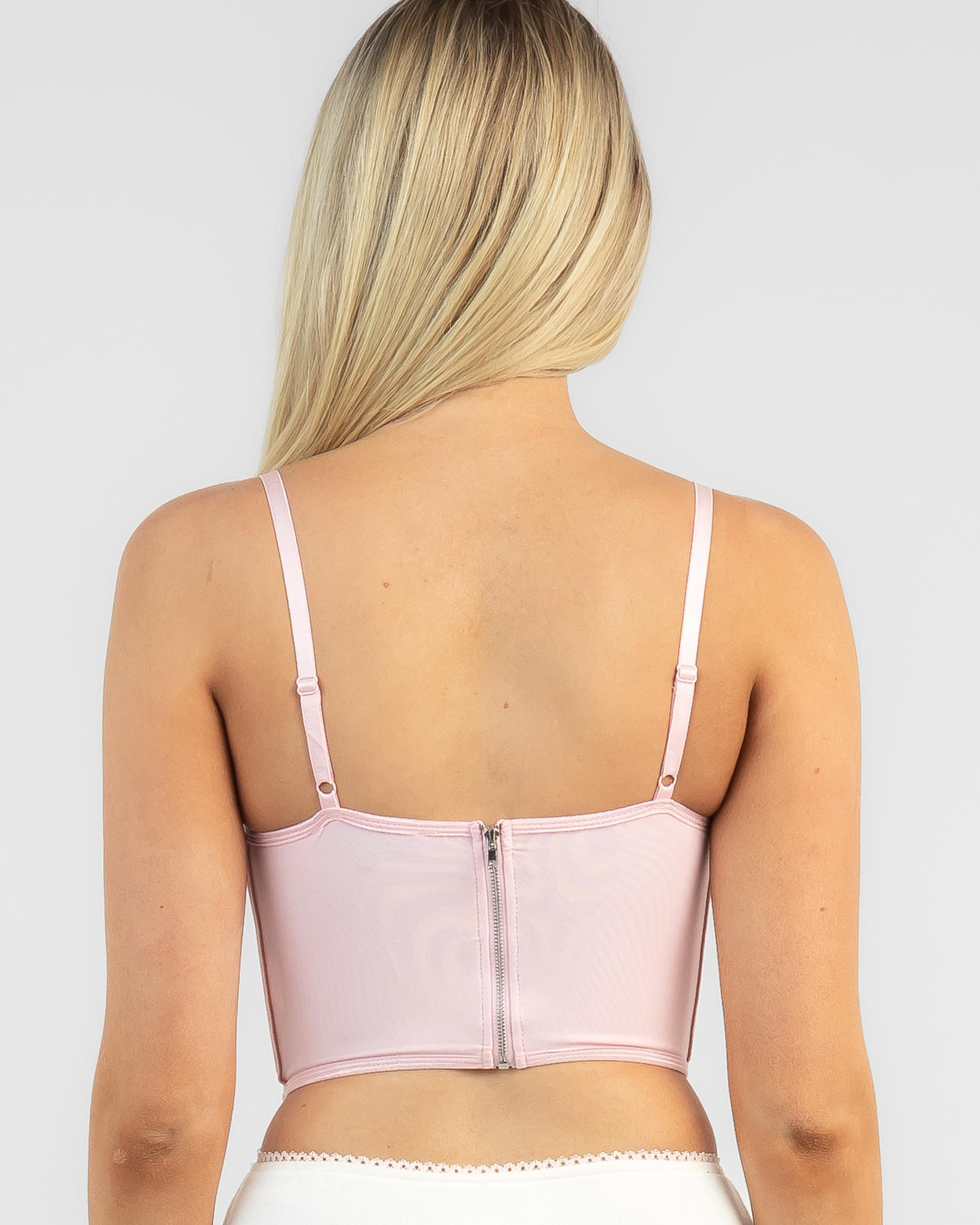 Saint Mesh Corset Top