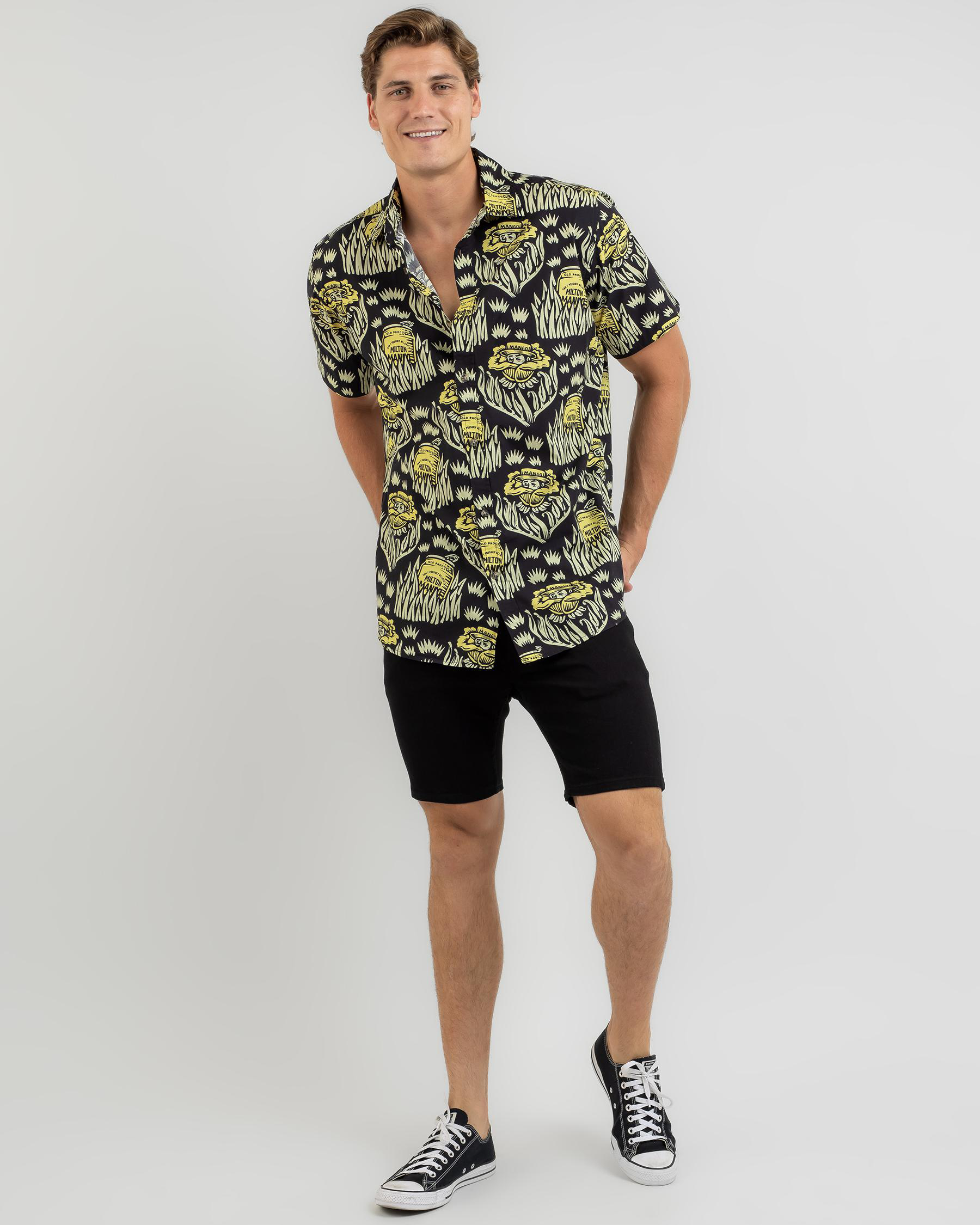 Night Garden Short Sleeve Shirt