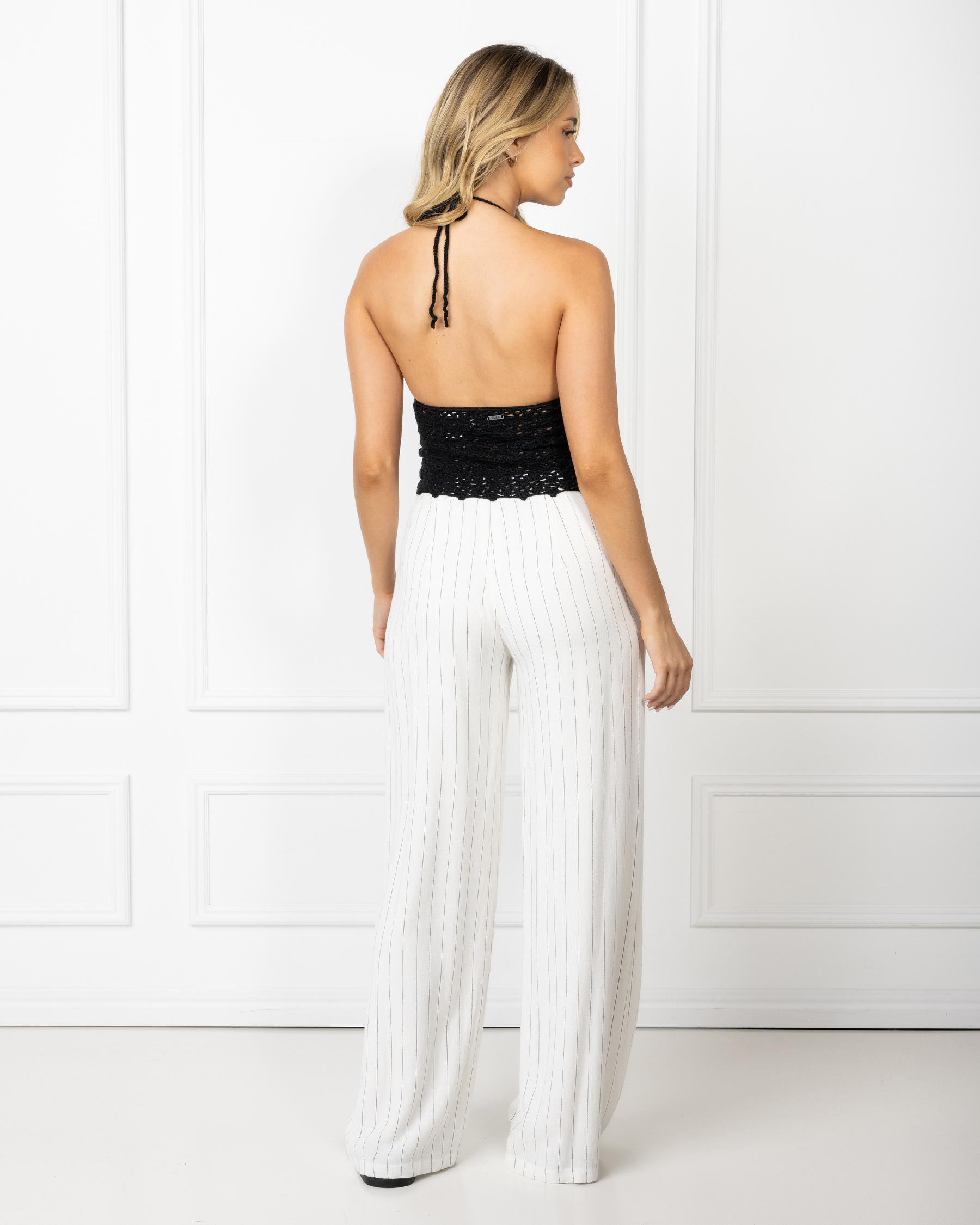 Misty Crochet Halter Top