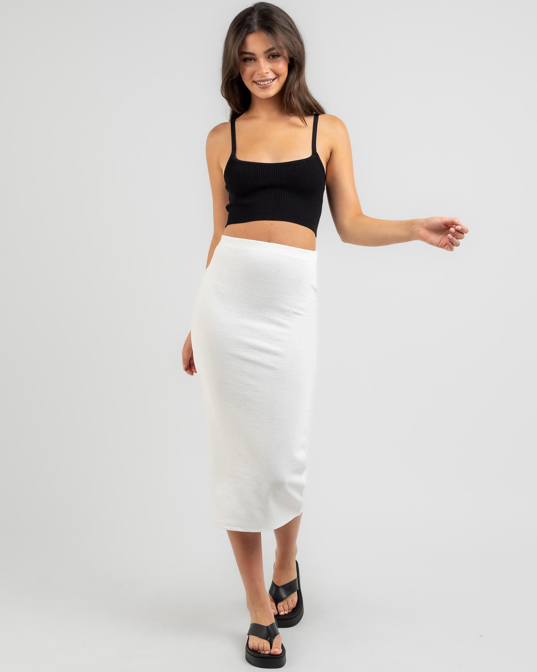 Afia Midi Skirt