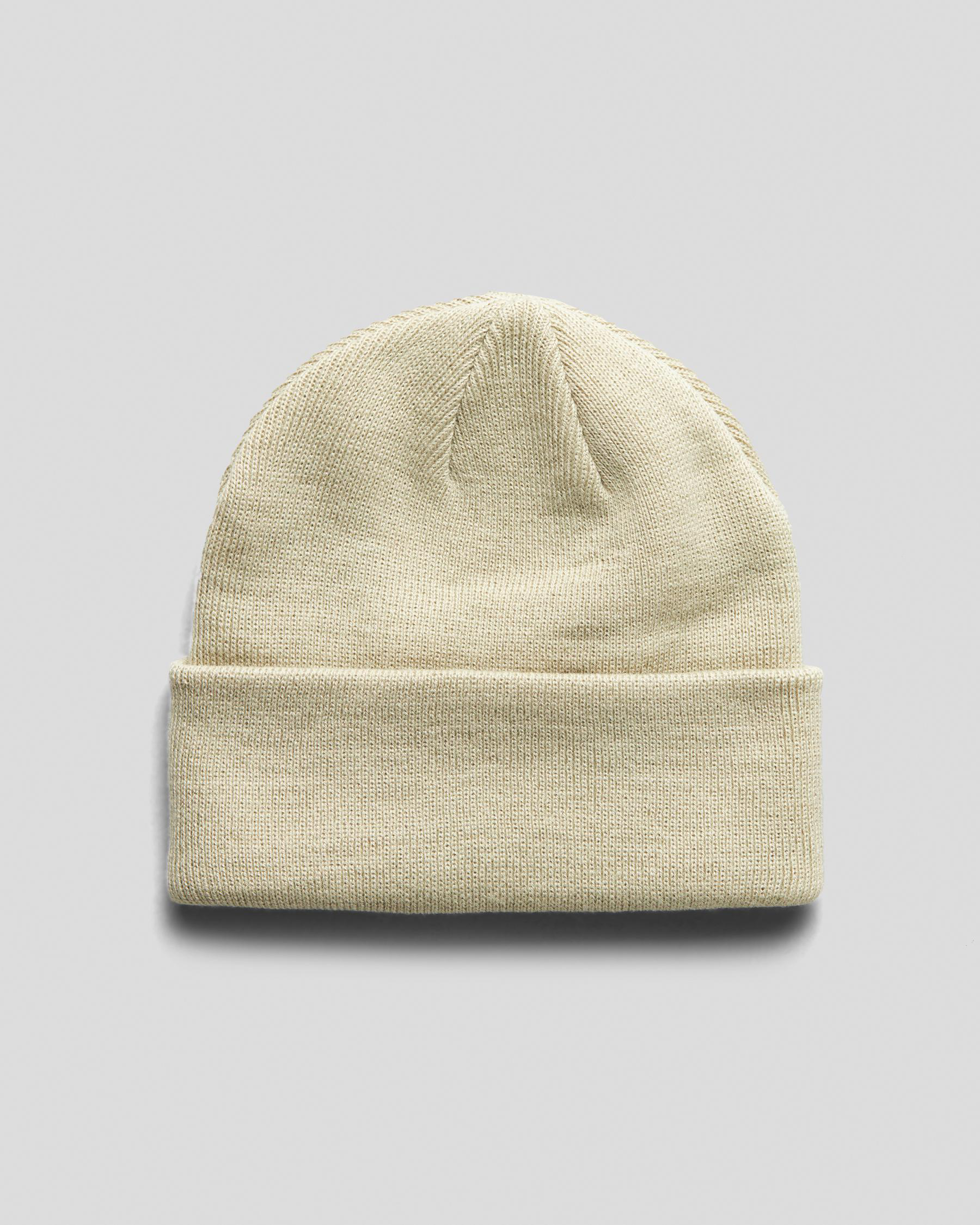 Classic Dot Patch Cuff Beanie
