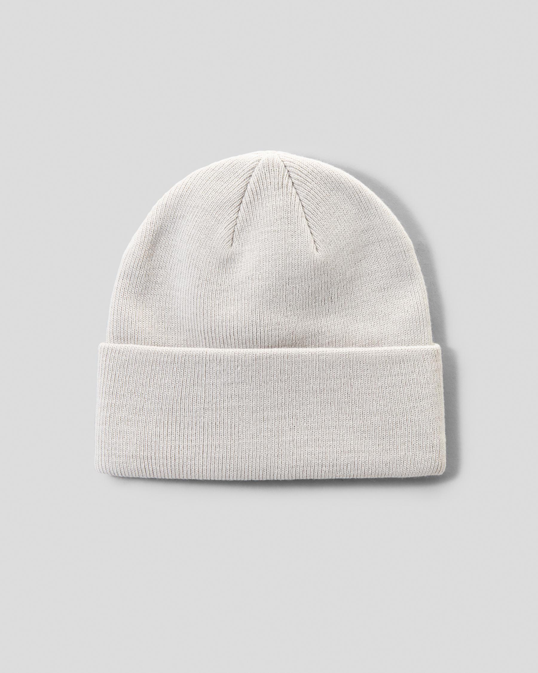 Classic Dot Patch Cuff Beanie