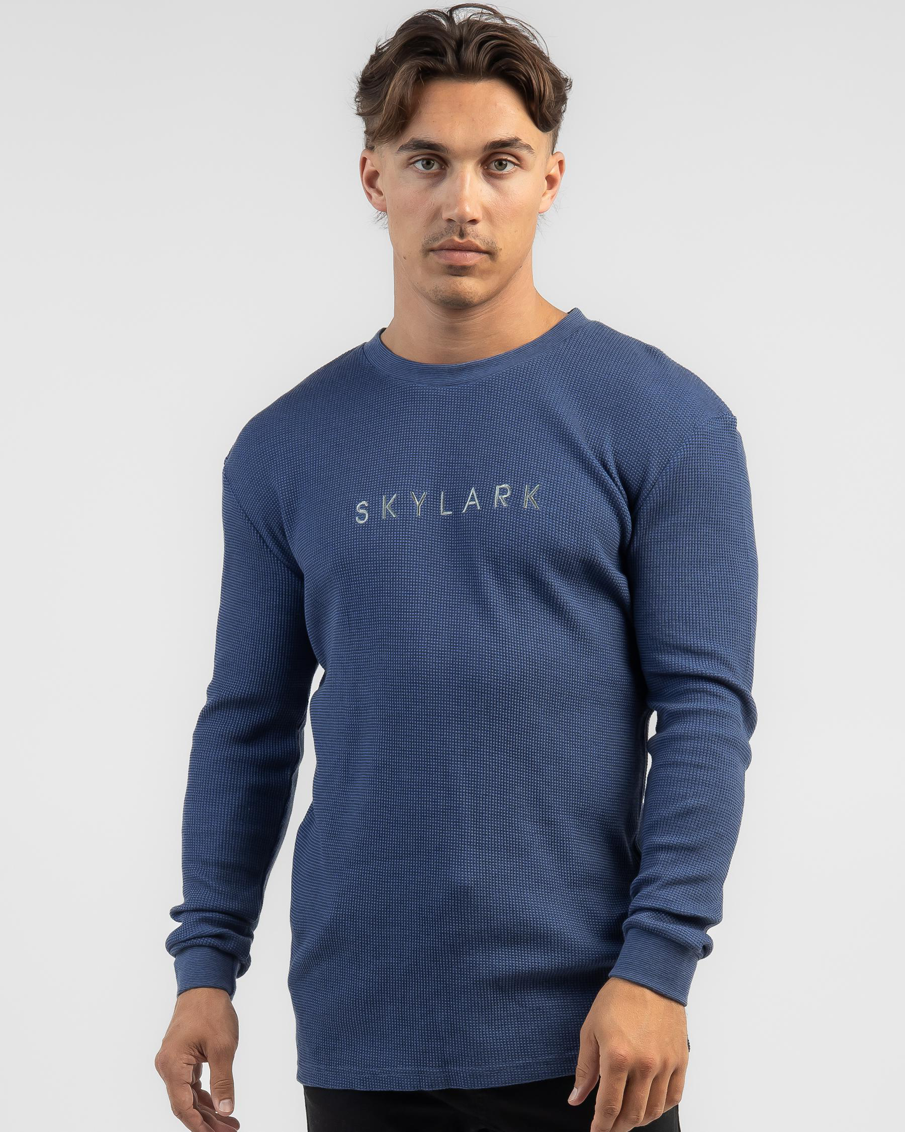 Waffle Crewneck Sweatshirt