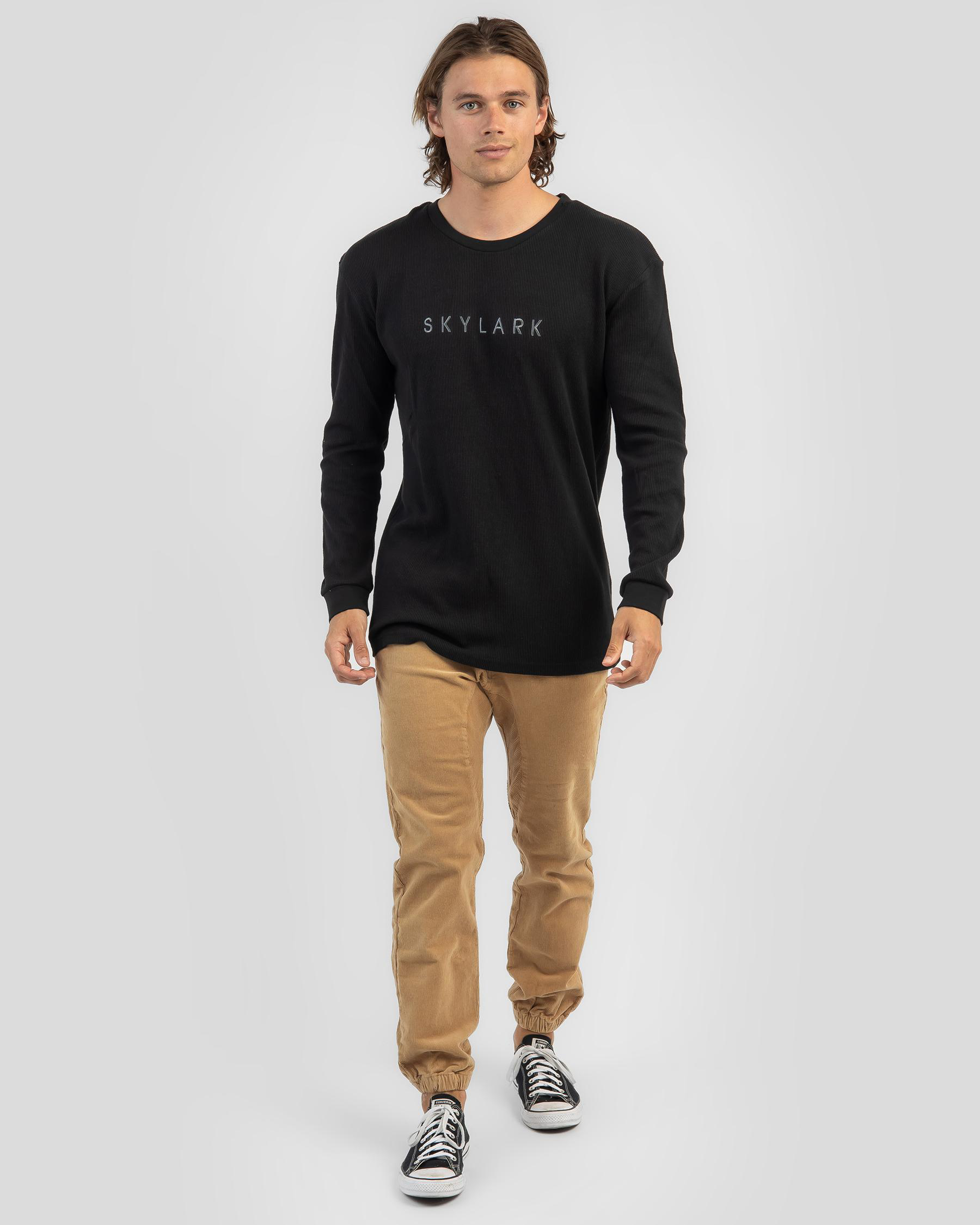 Waffle Crewneck Sweatshirt