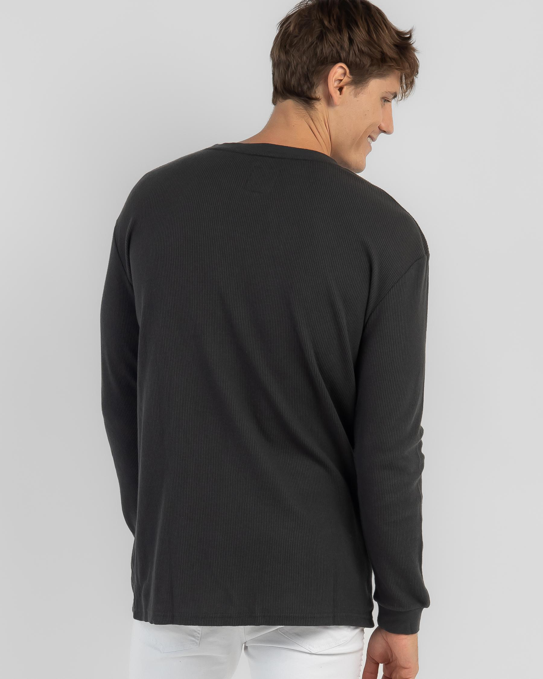 Waffle Crewneck Sweatshirt