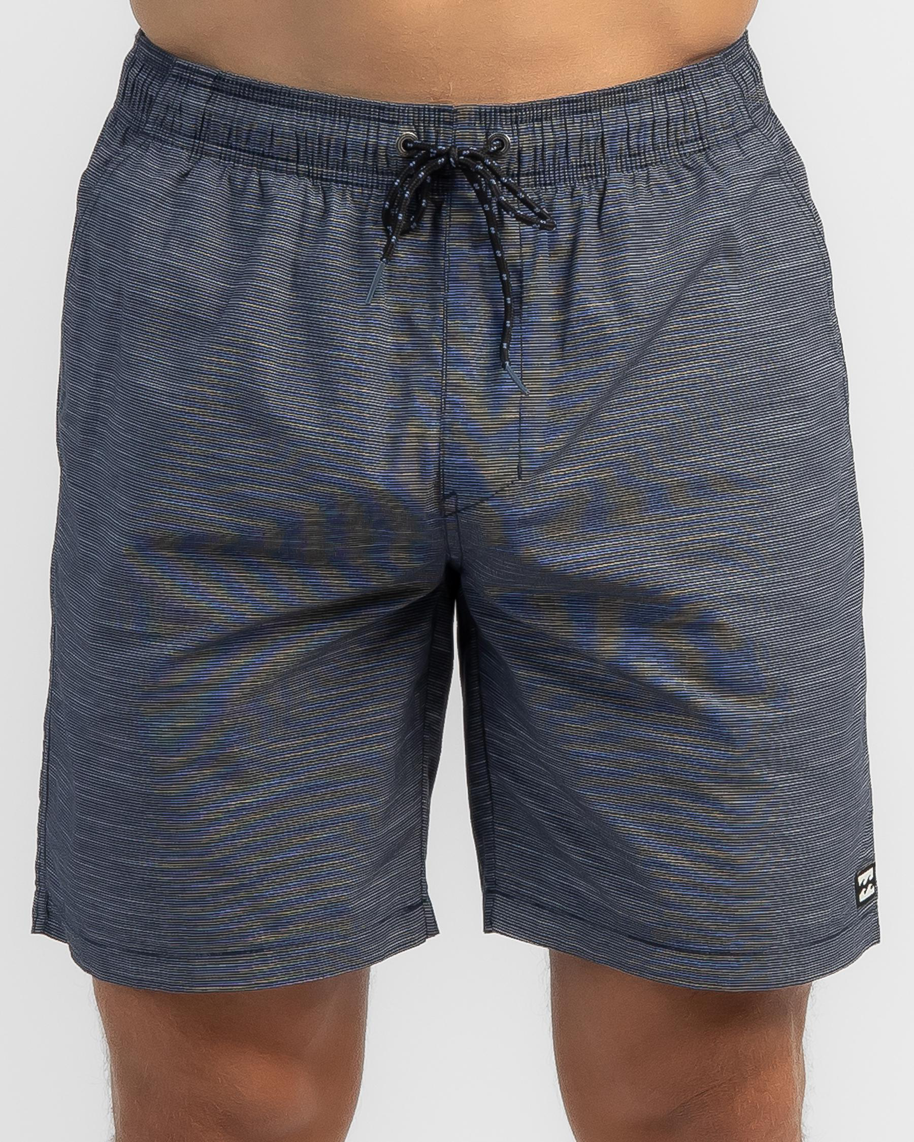 Slub Elastic Walk Shorts