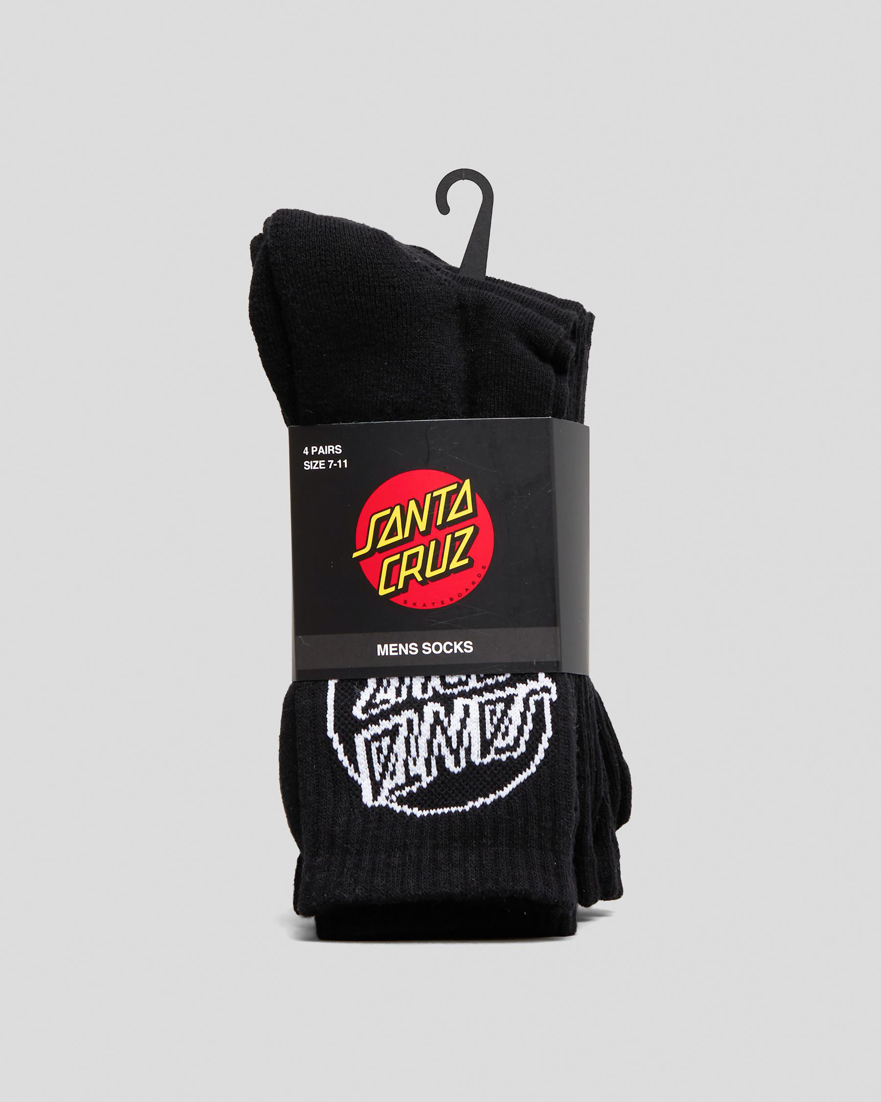 Opus Dot Crew Socks 4 Pack