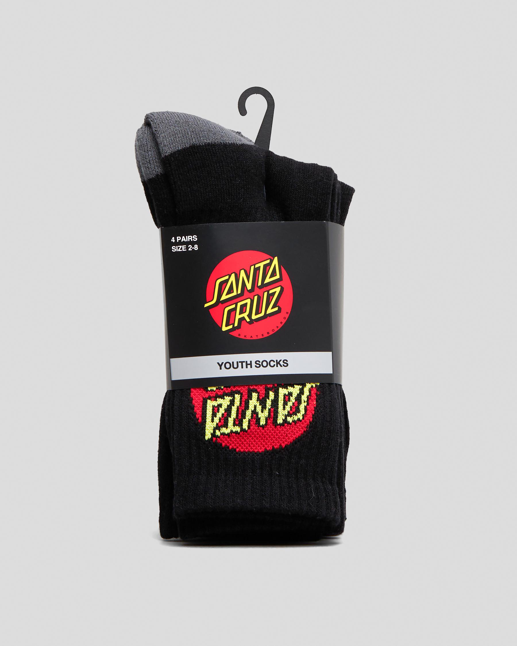 Classic Dot Crew Socks