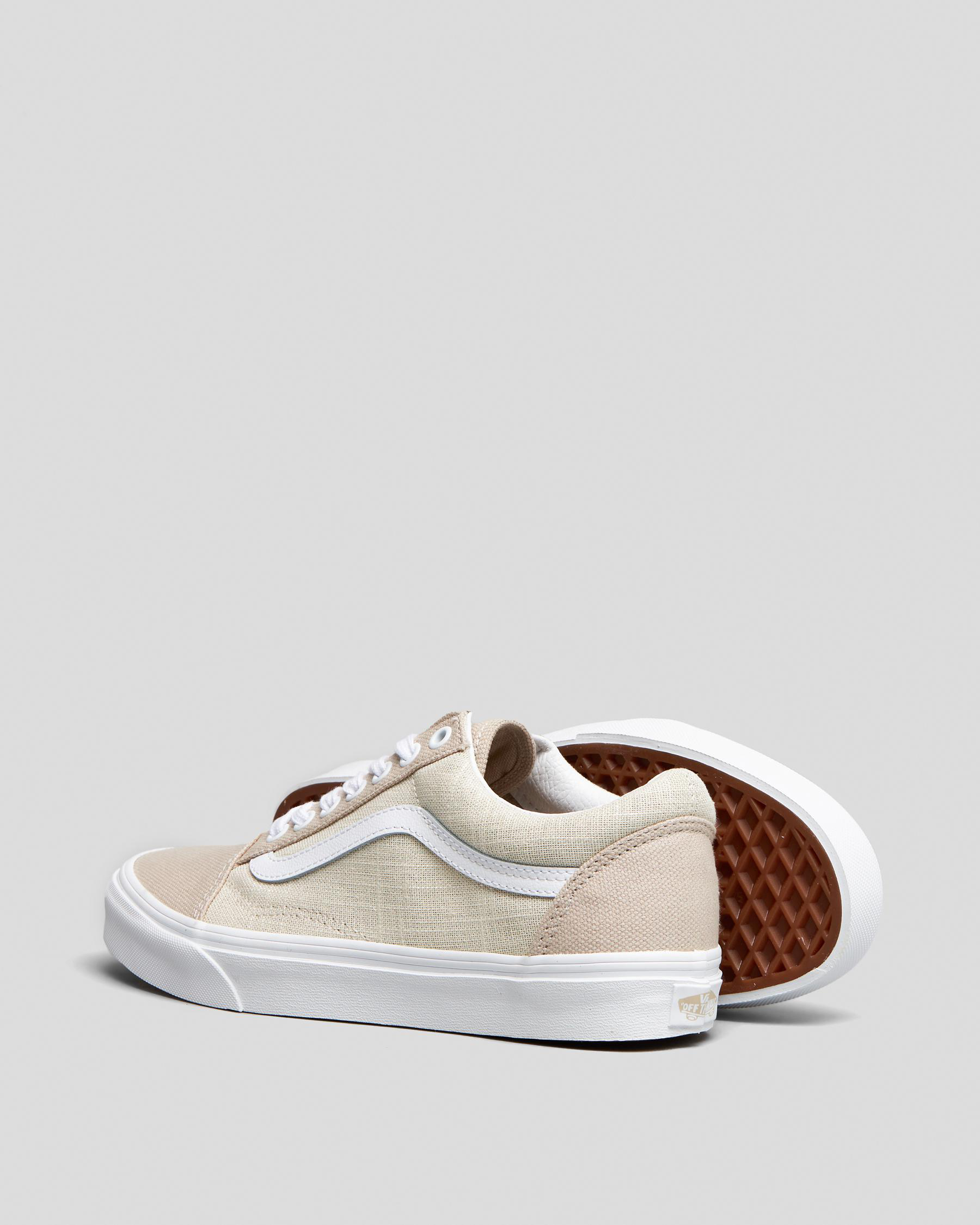 Old Skool Summer Linen Shoes