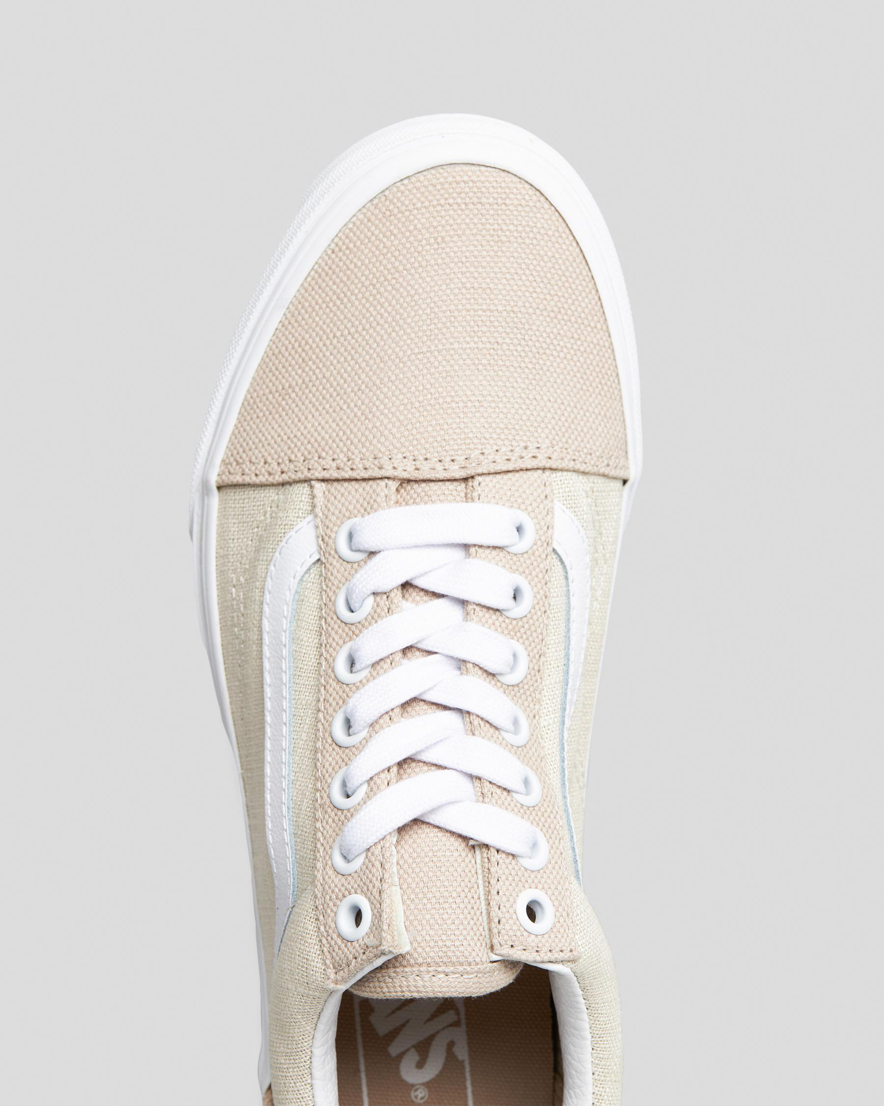 Old Skool Summer Linen Shoes