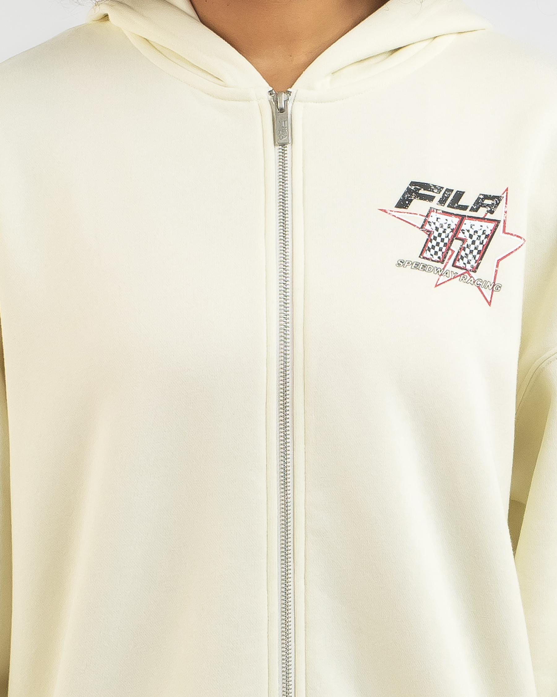 City Speedway OS Zip Thru Hoodie