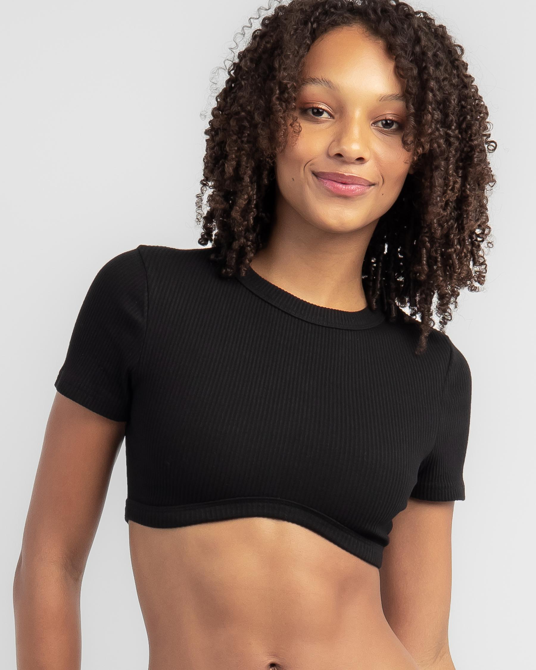 Kendra Ultra Crop Baby Tee