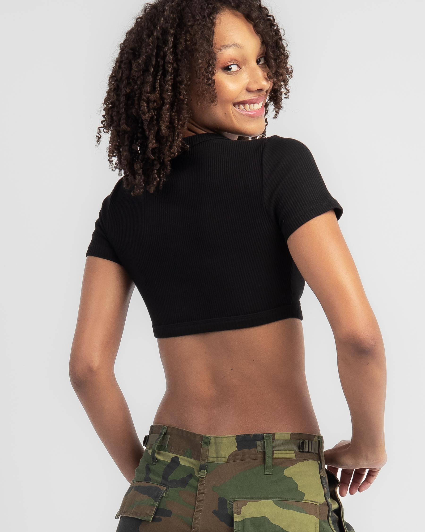 Kendra Ultra Crop Baby Tee