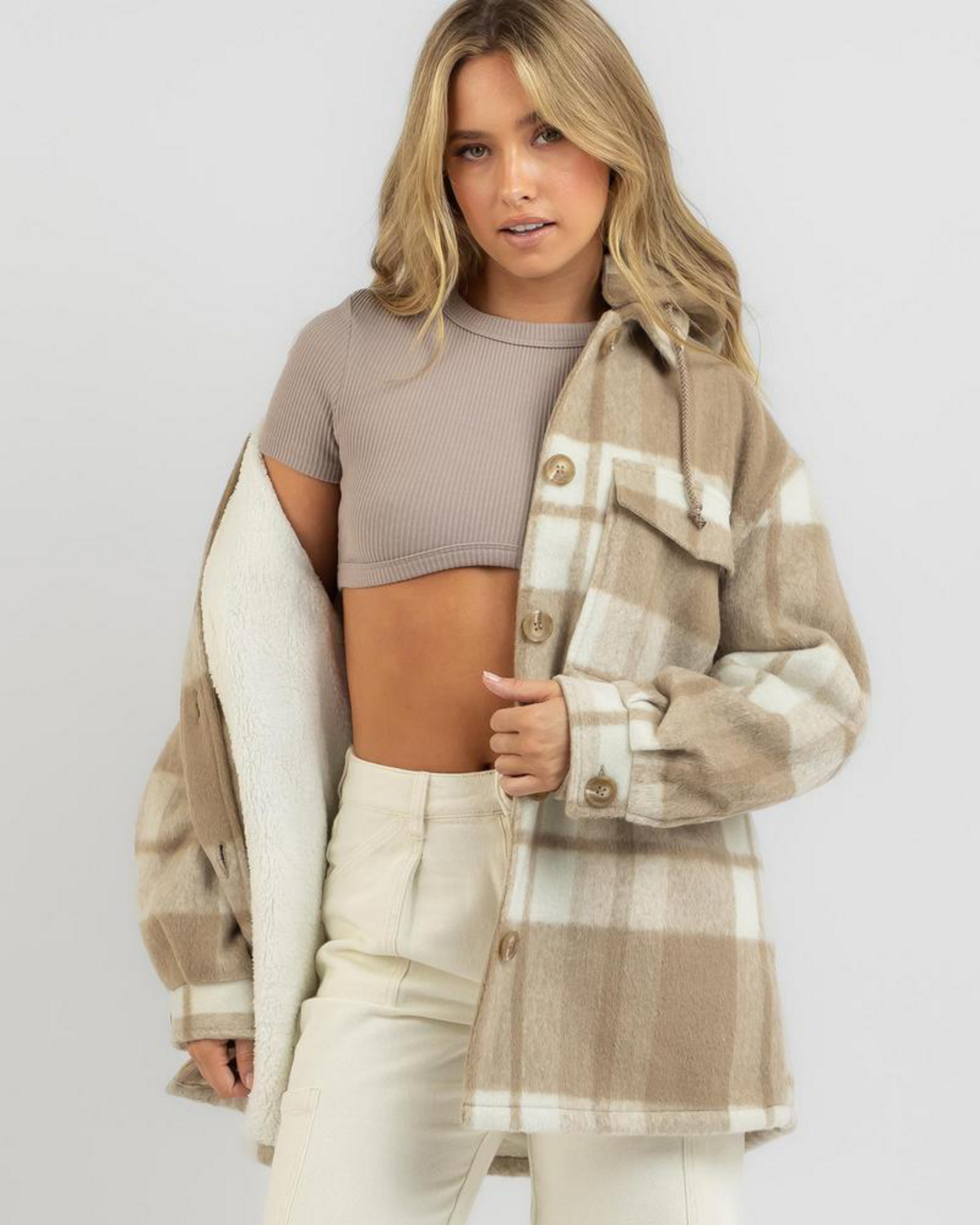 Flynn Hooded Shacket