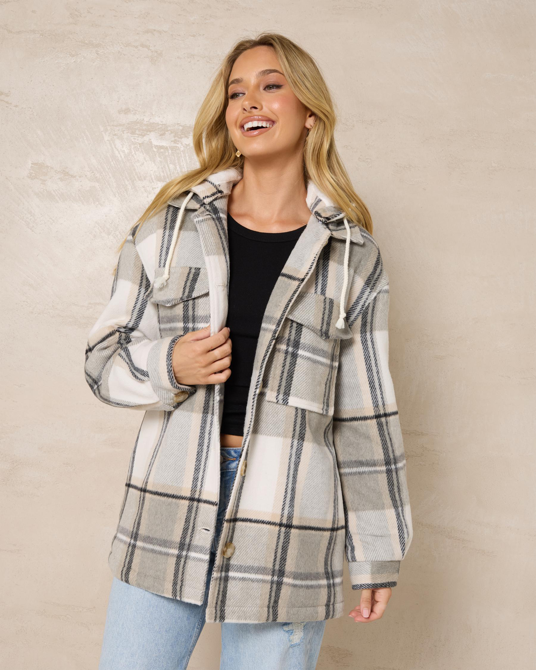 Flynn Hooded Shacket