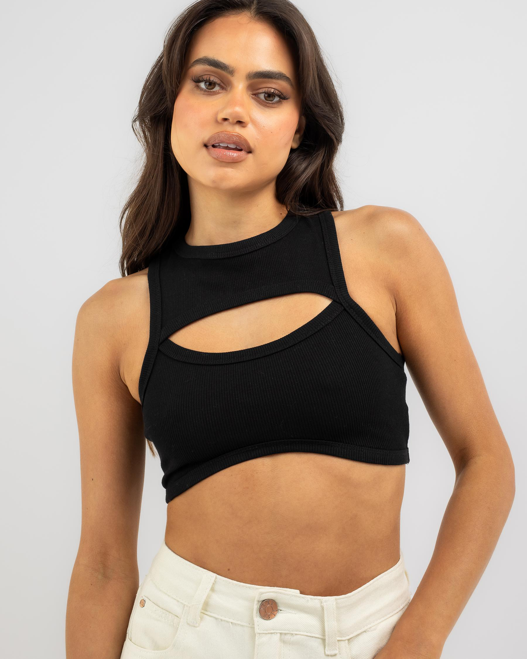Holly Cut Out Ultra Crop Top