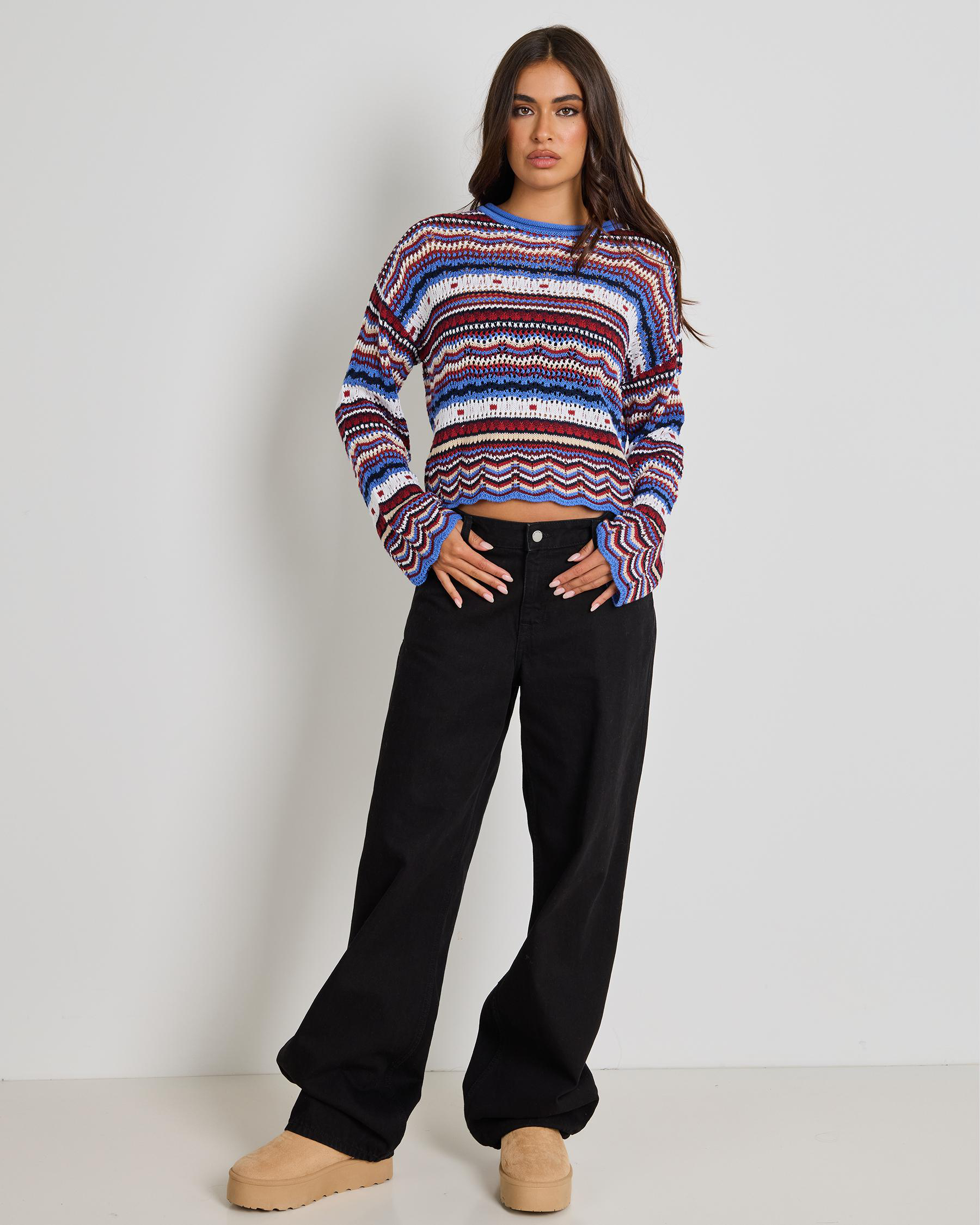 Dream Catcher Crochet Jumper