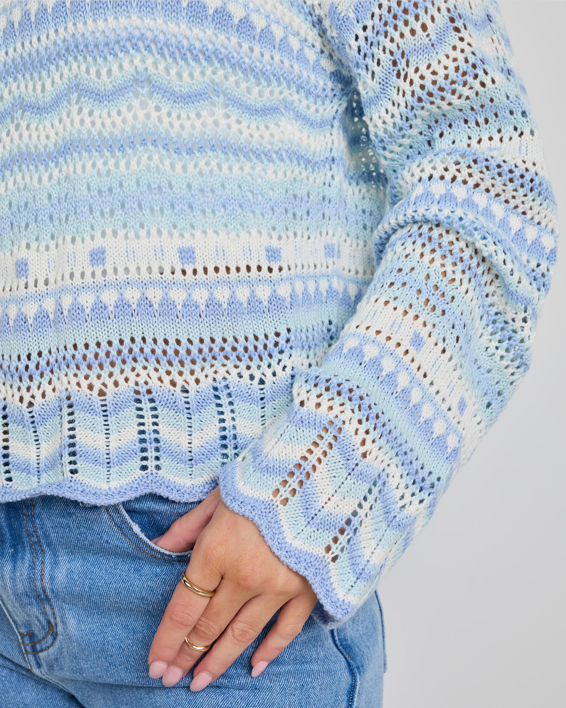 Dream Catcher Crochet Jumper