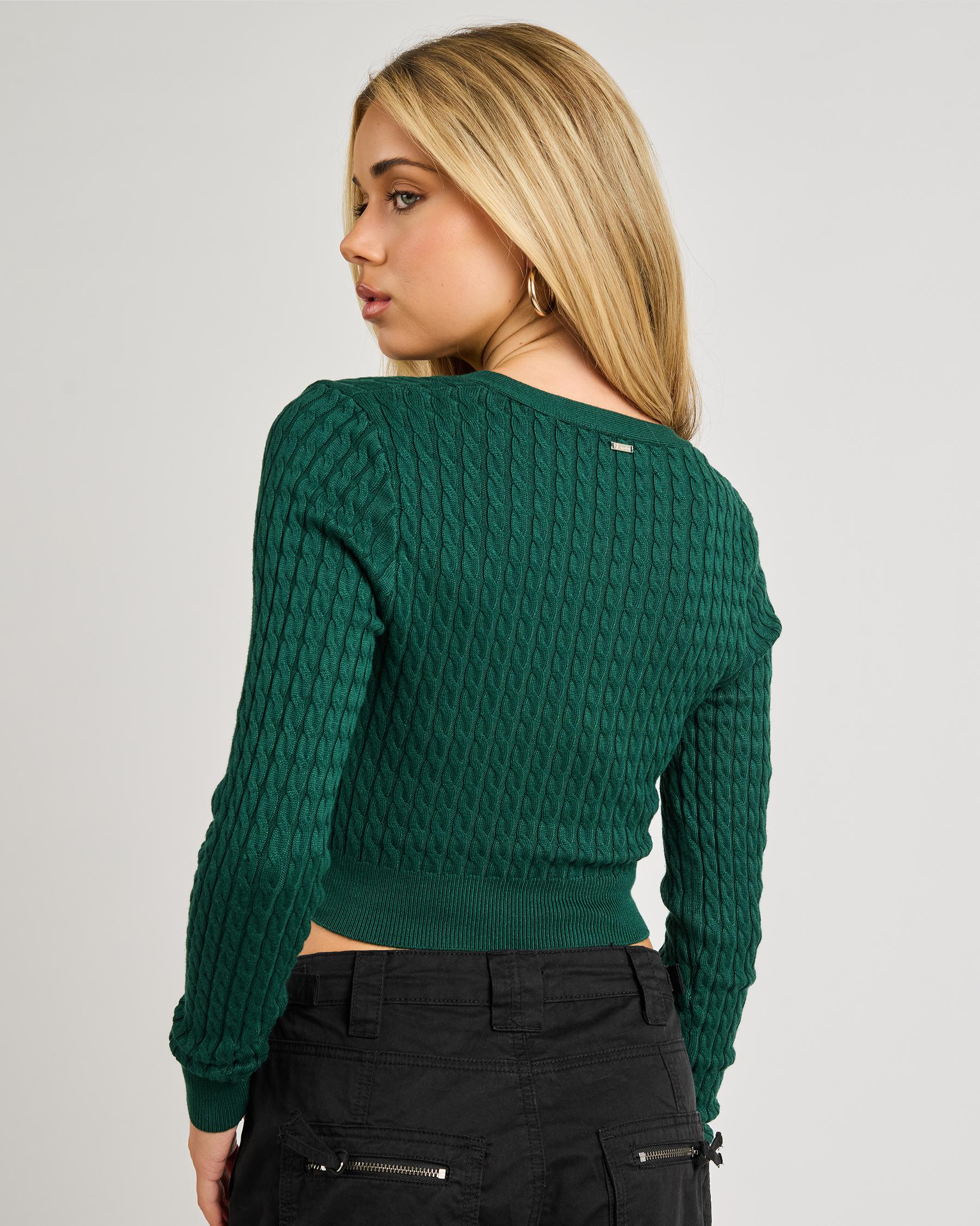 Francesca Crop Knit Cardigan